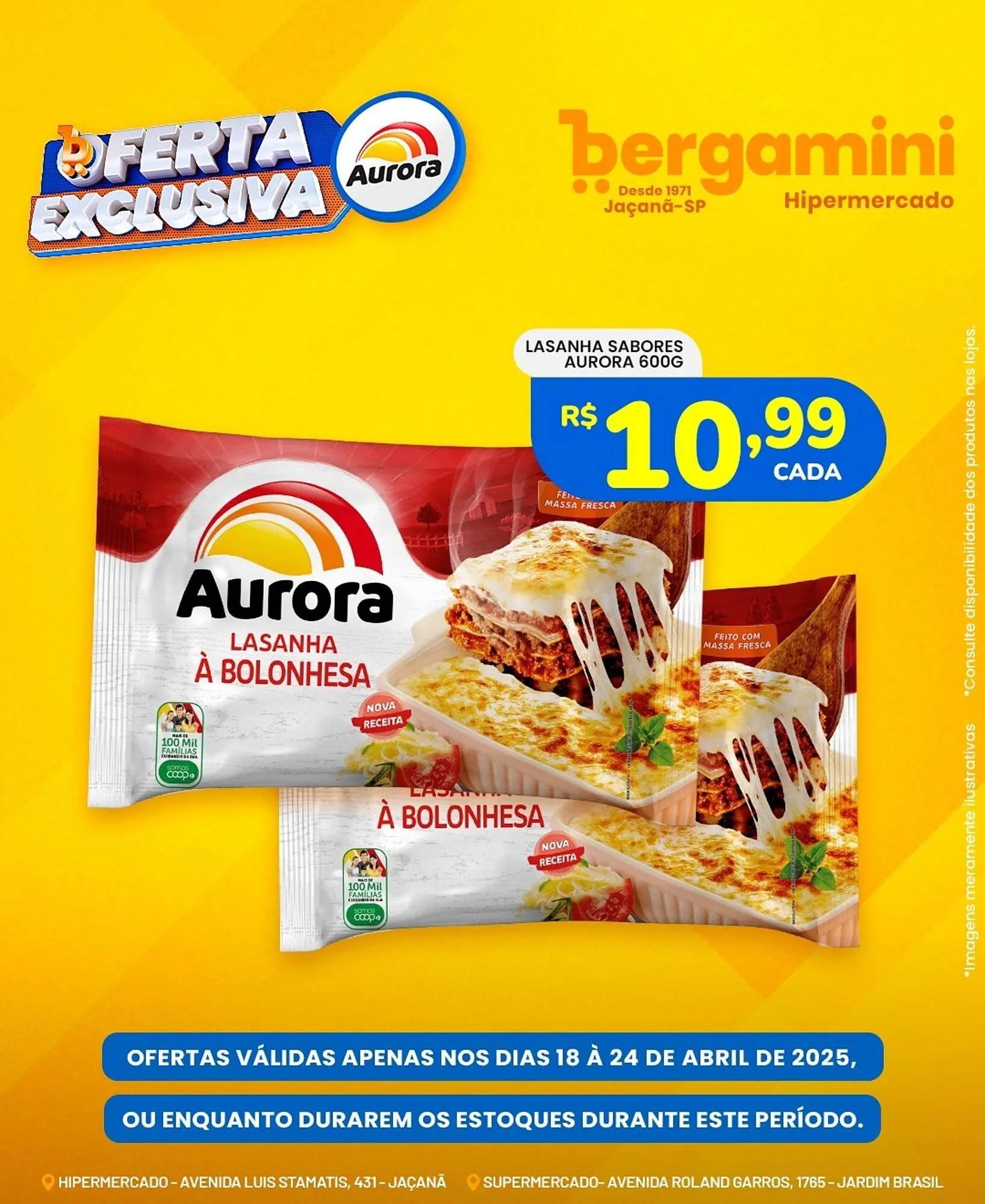 Encarte de Catálogo Supermercado Bergamini 18 de abril até 24 de abril 2025 - Pagina 3