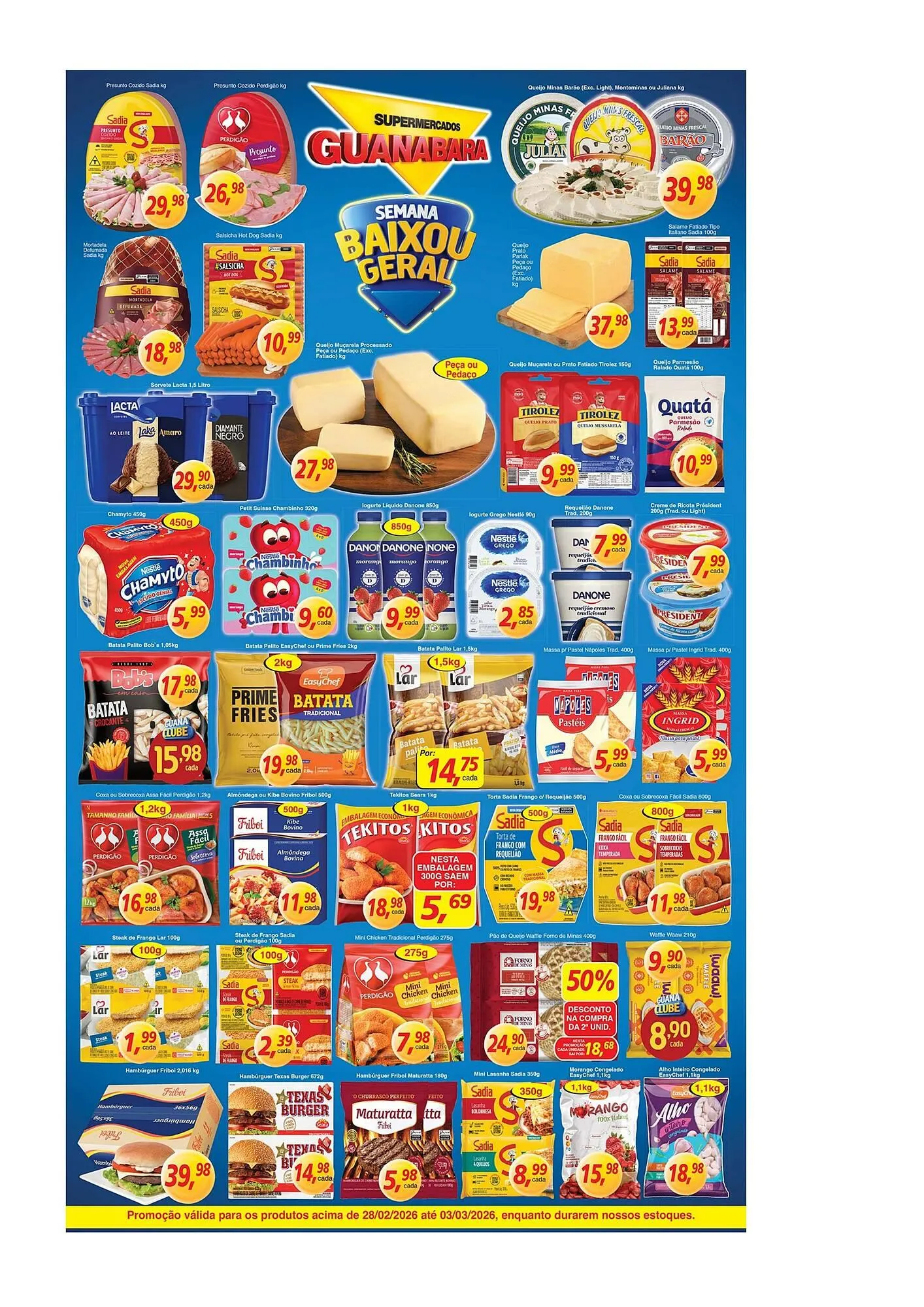Encarte de Encarte Supermercados Guanabara 28 de fevereiro até 3 de março 2026 - Pagina 8