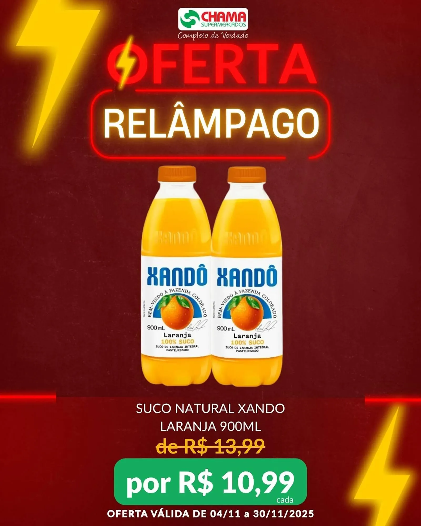 Encarte de Catálogo Chama Supermercados 4 de novembro até 30 de novembro 2025 - Pagina 2