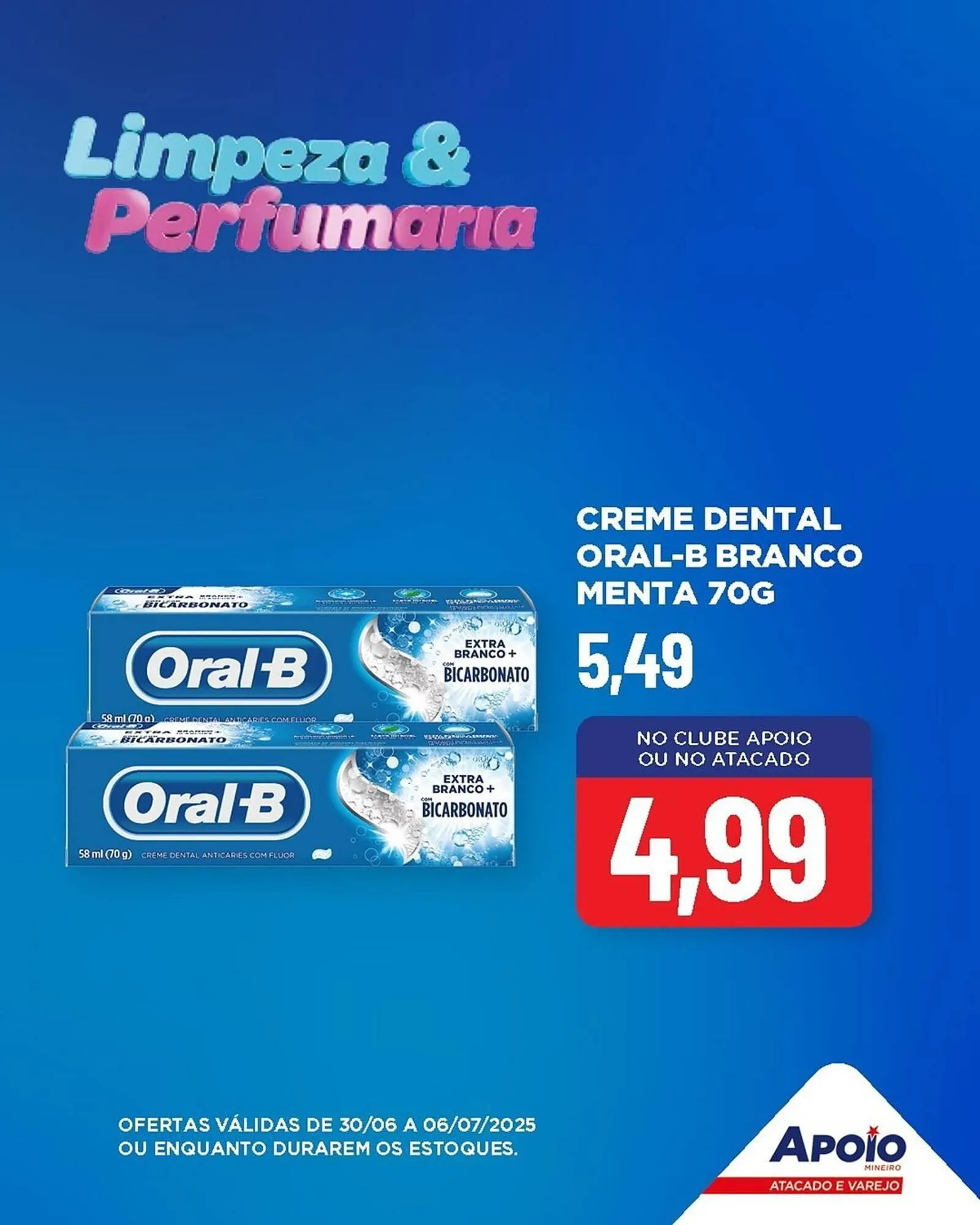 Encarte de Catálogo Apoio Mineiro 30 de junho até 6 de julho 2025 - Pagina 1