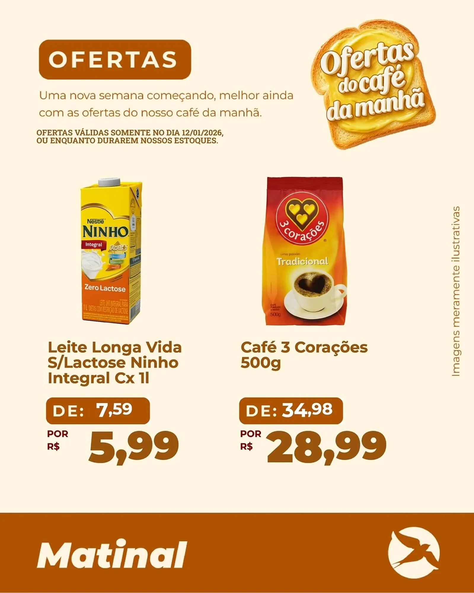 Encarte de Folheto Andorinha Hipermercado 12 de janeiro até 12 de janeiro 2026 - Pagina 1