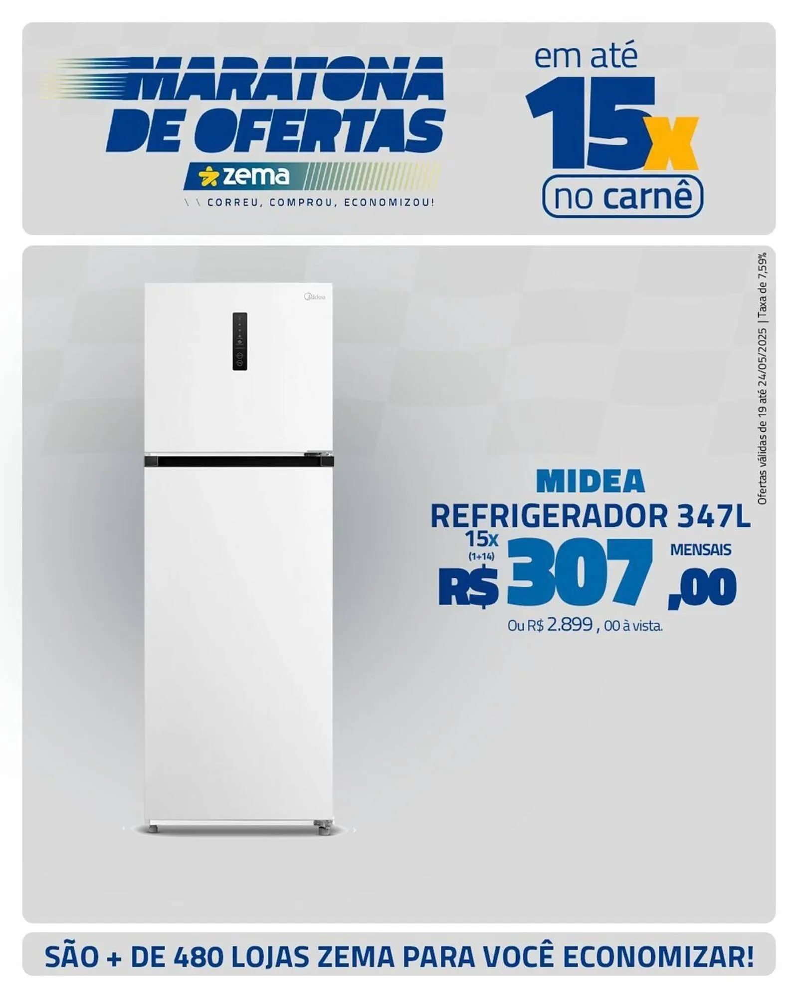 Encarte de Catálogo Zema 19 de maio até 24 de maio 2025 - Pagina 1