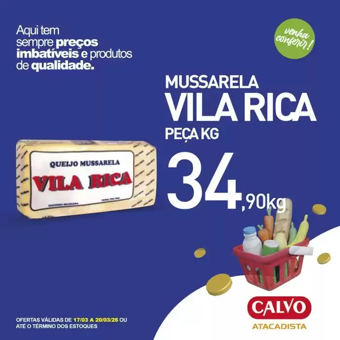 Encarte de Encarte Calvo Atacadista 17 de março até 20 de março 2025 - Pagina 6