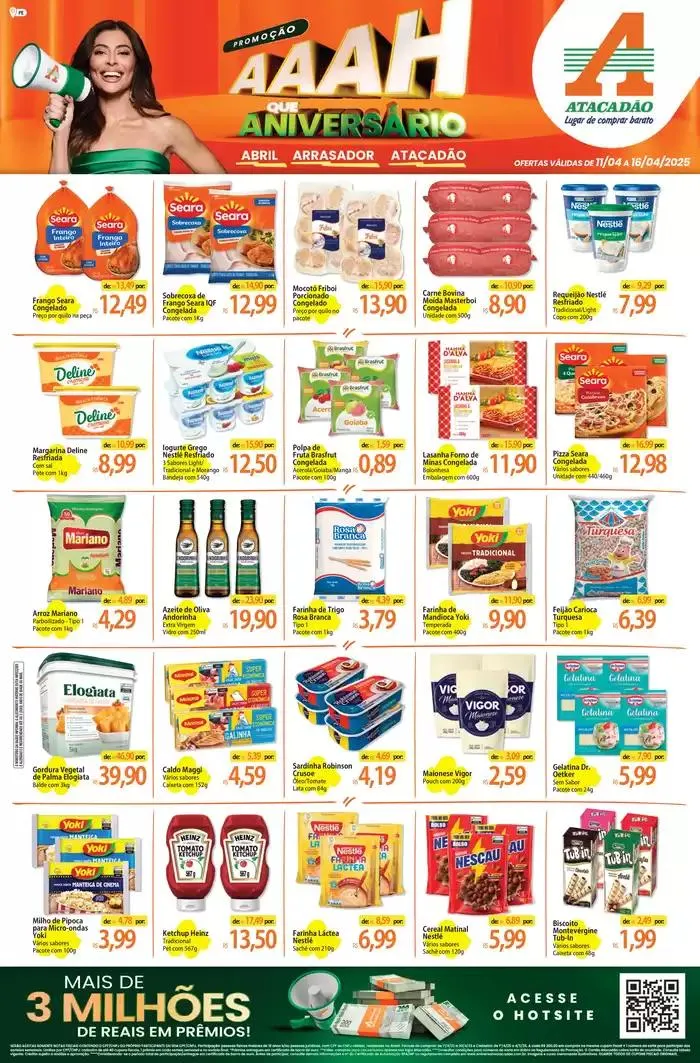 Encarte de Economize agora com nossas ofertas 11 de abril até 16 de abril 2025 - Pagina 1