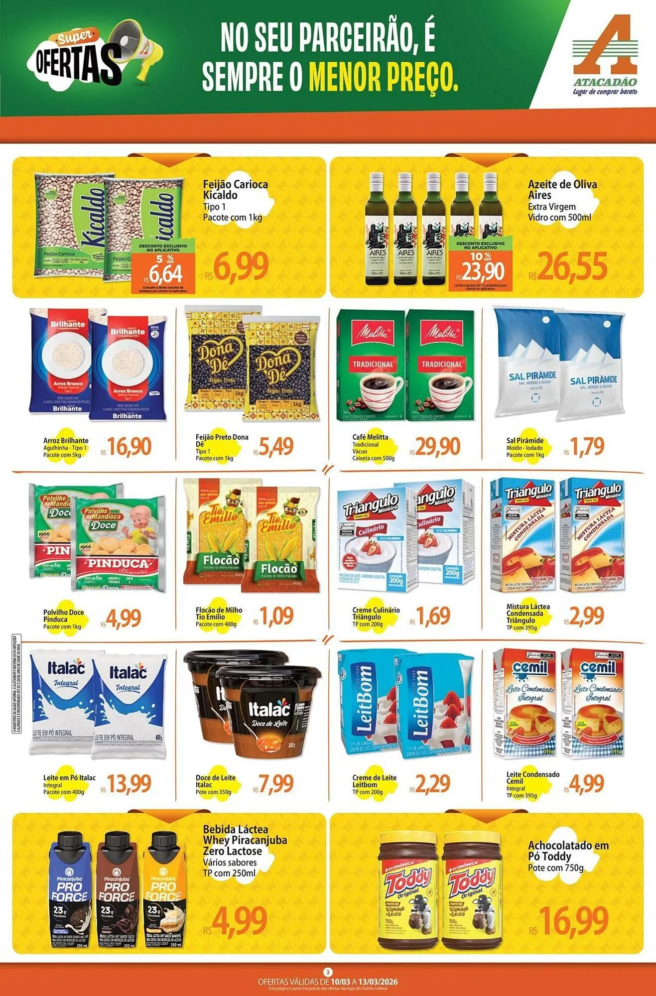 Encarte de Folheto Atacadão 10 de março até 13 de março 2026 - Pagina 3