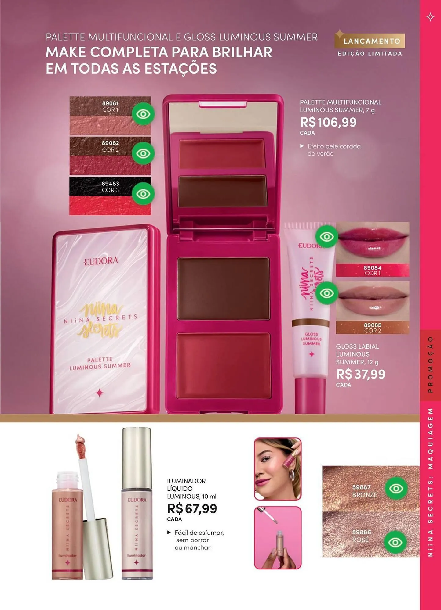 Encarte de Catálogo Eudora 27 de janeiro até 28 de fevereiro 2026 - Pagina 59