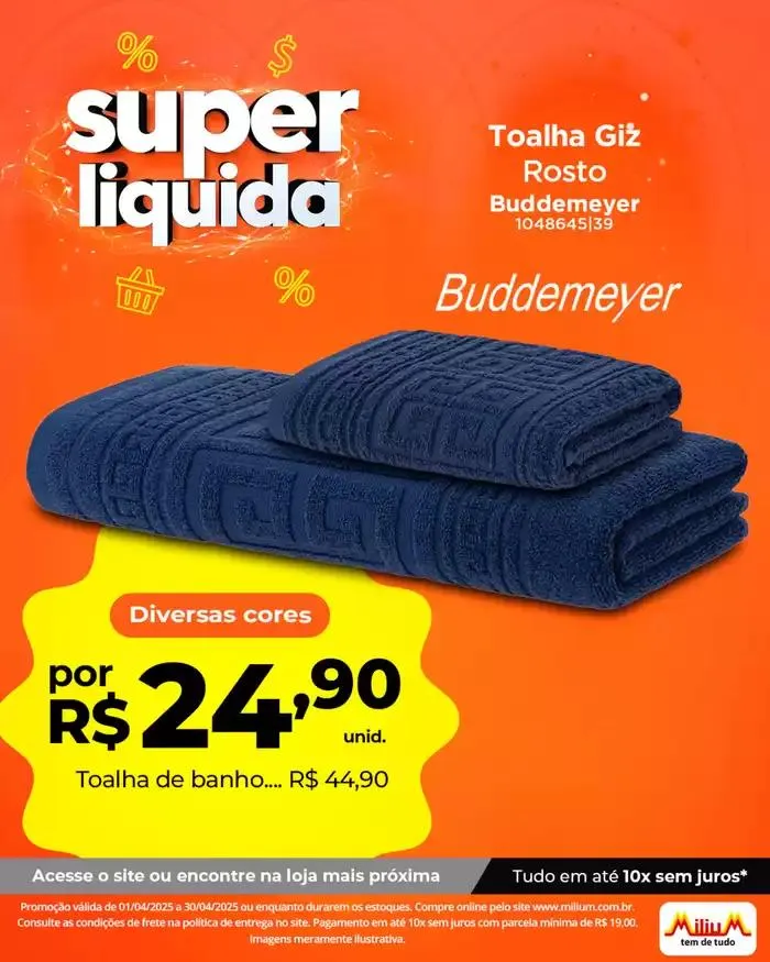 Encarte de Encarte Milium 1 de abril até 30 de abril 2025 - Pagina 1