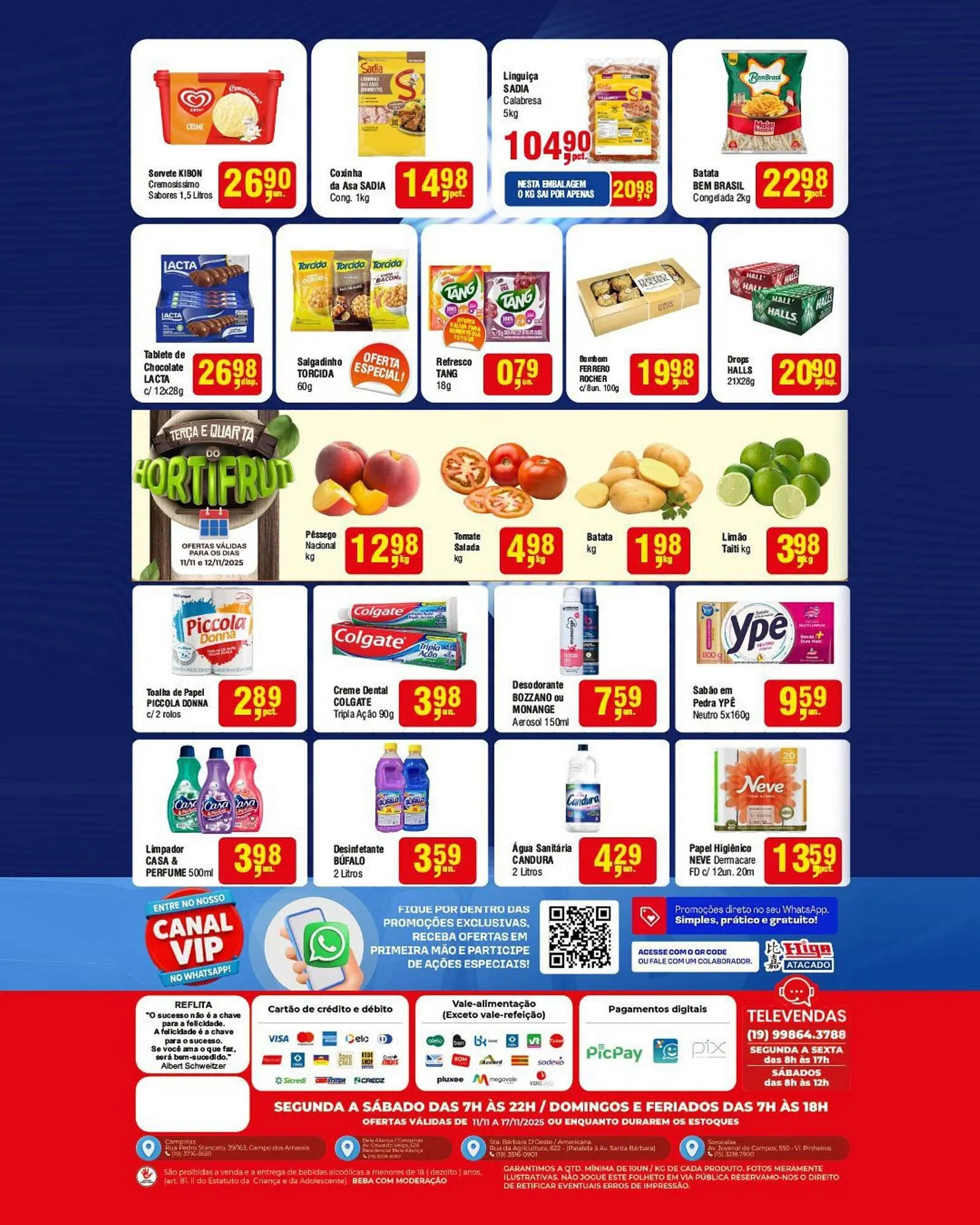 Encarte de Folheto Higa Atacado 11 de novembro até 17 de novembro 2025 - Pagina 2