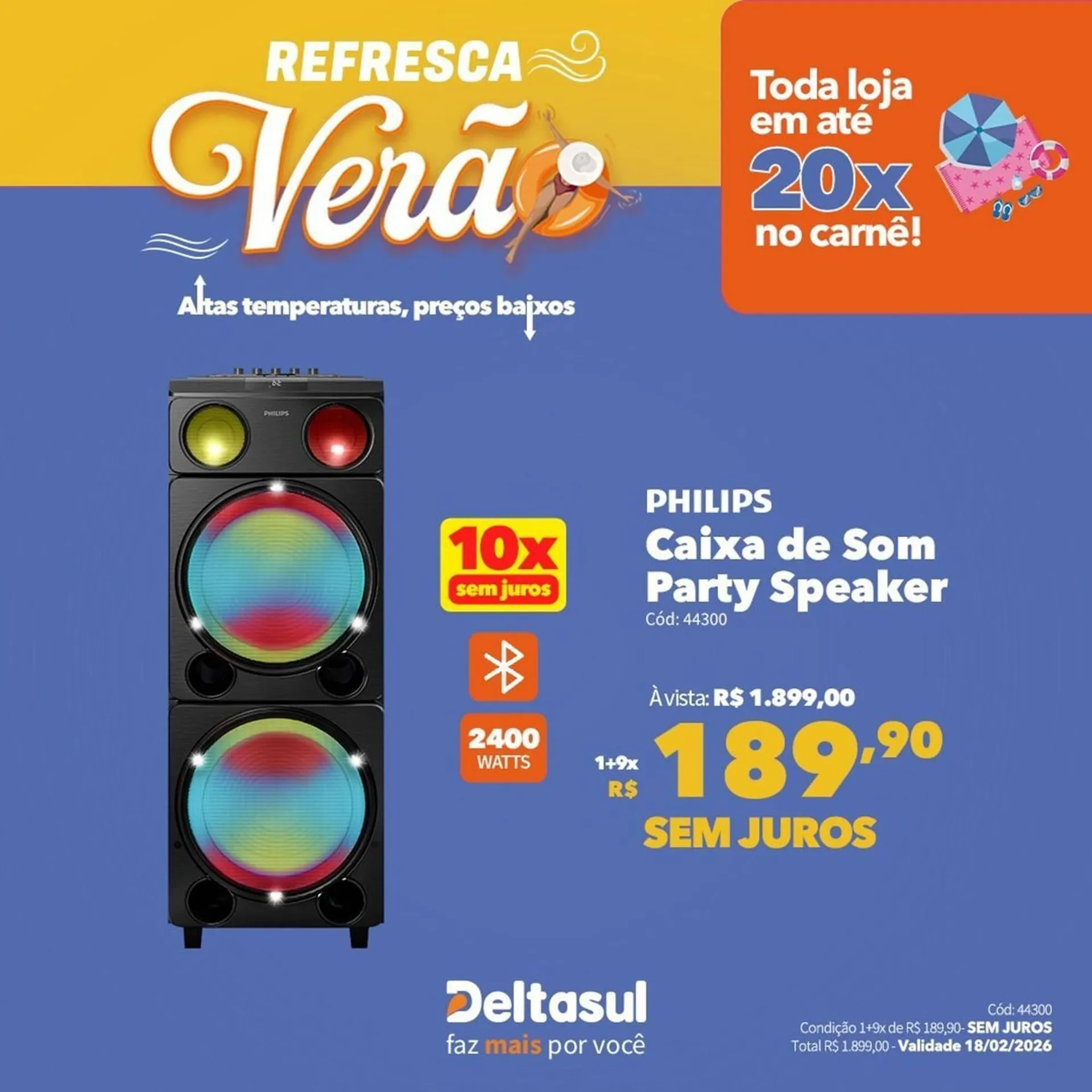 Encarte de Folheto Deltasul 12 de fevereiro até 18 de fevereiro 2026 - Pagina 4