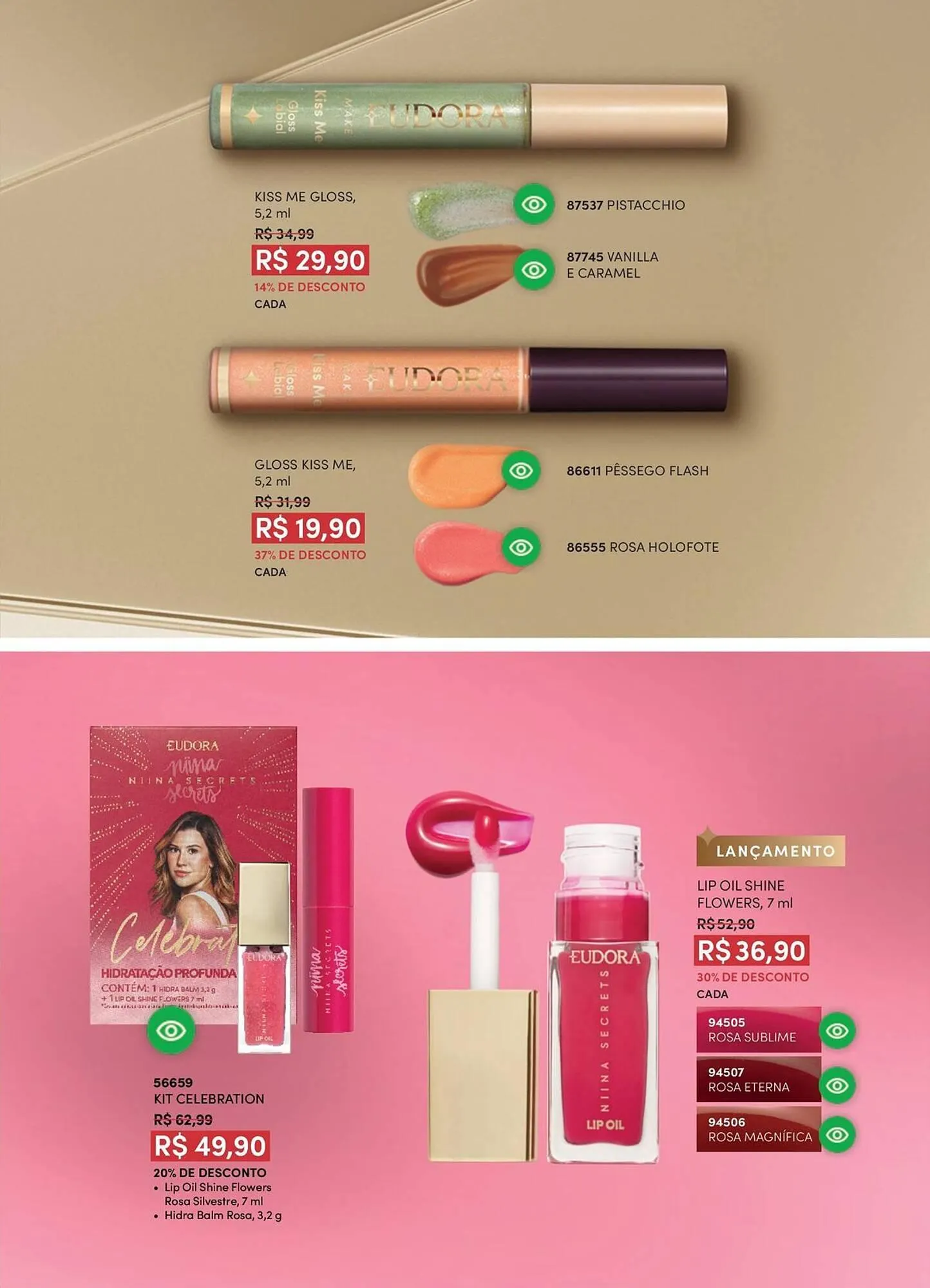 Encarte de Catálogo Eudora 27 de novembro até 27 de dezembro 2025 - Pagina 9