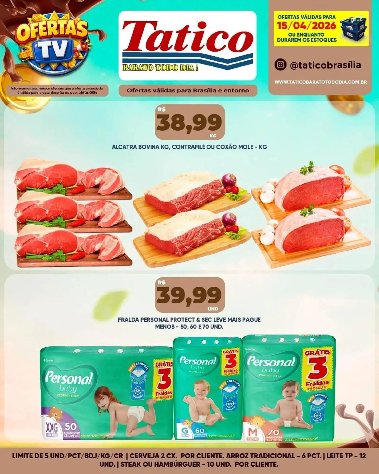 Encarte de Tabloide Tatico 16 de abril até 19 de abril 2026 - Pagina 41