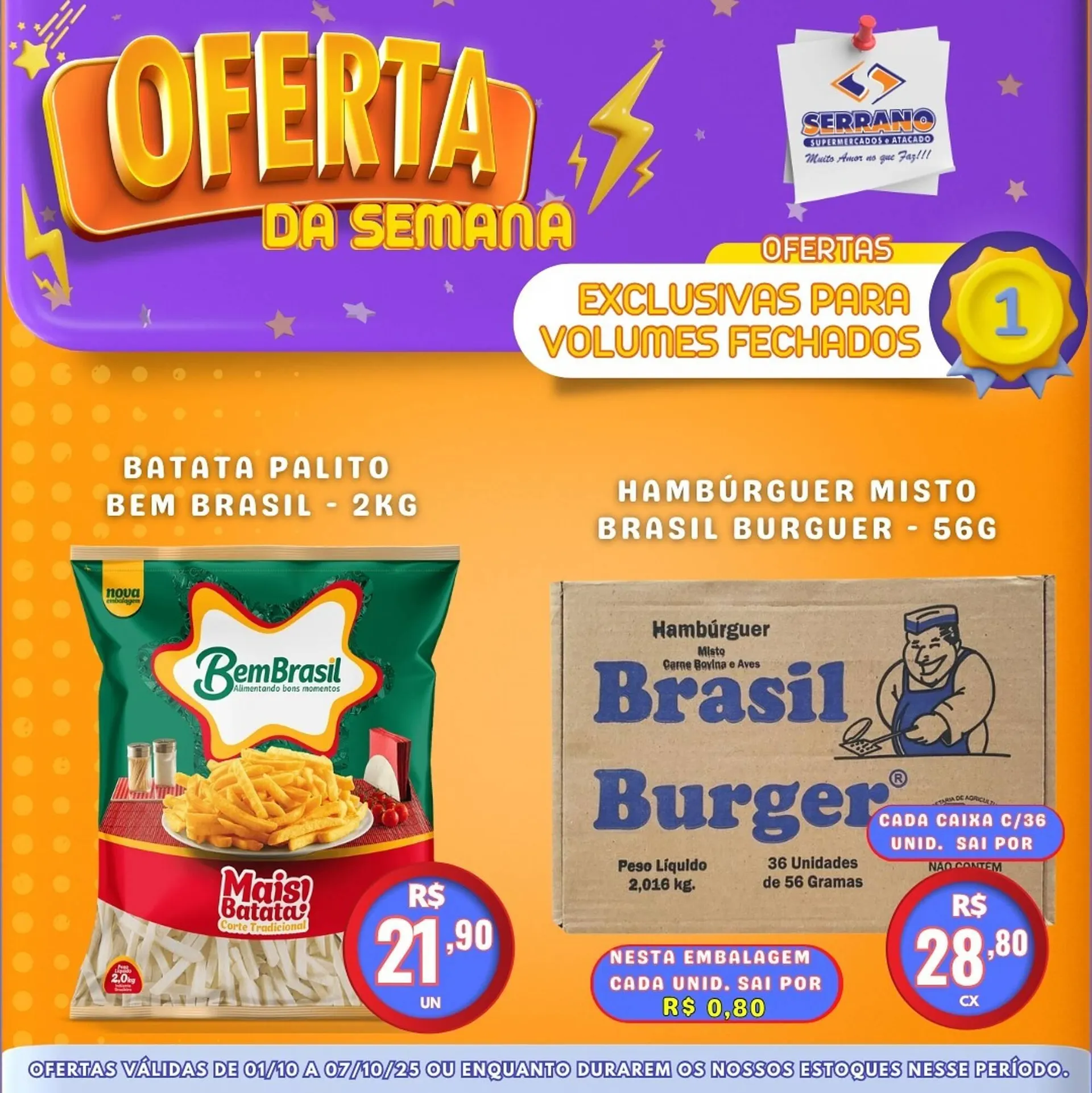 Encarte de Catálogo Serrano Supermercado 1 de outubro até 7 de outubro 2025 - Pagina 3