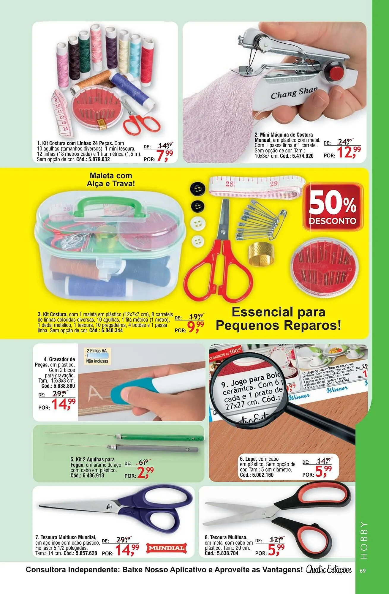 Encarte de Revista Quatro Estações 30 de março até 7 de julho 2026 - Pagina 65