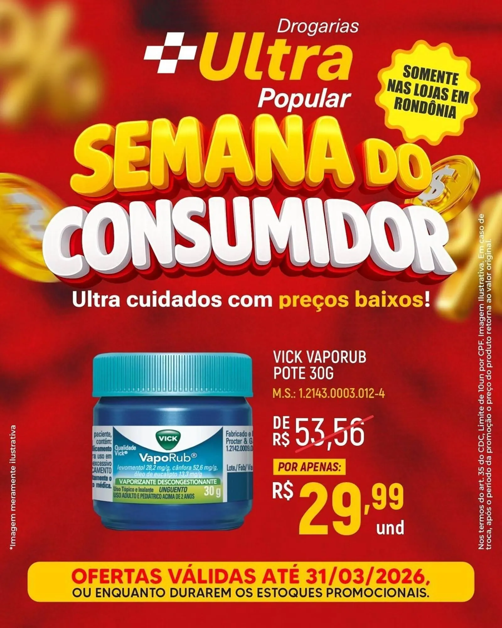 Encarte de Catálogo Drogarias Ultra Popular 11 de março até 31 de março 2026 - Pagina 5