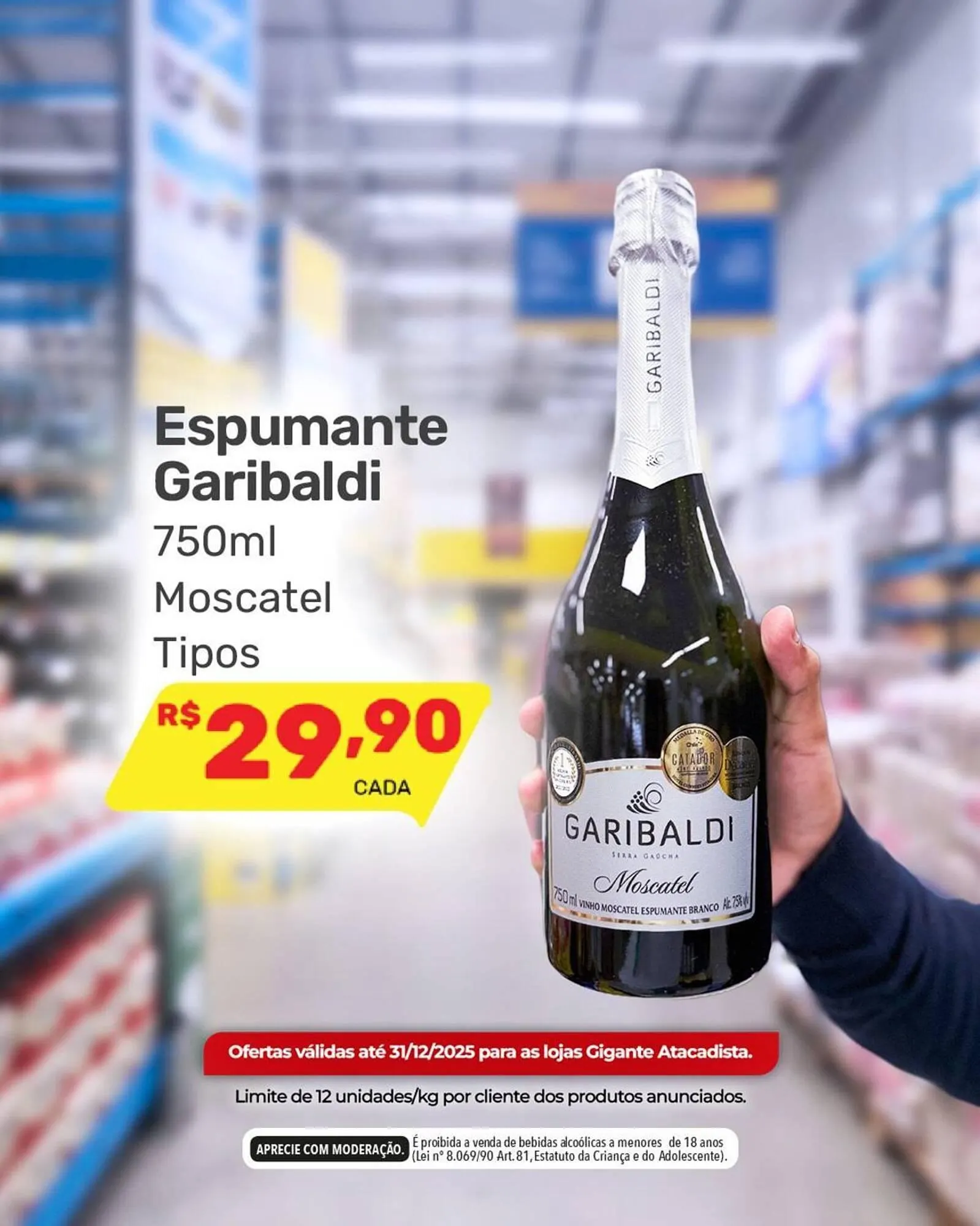 Encarte de Encarte Gigante Atacadista 30 de dezembro até 31 de dezembro 2025 - Pagina 1