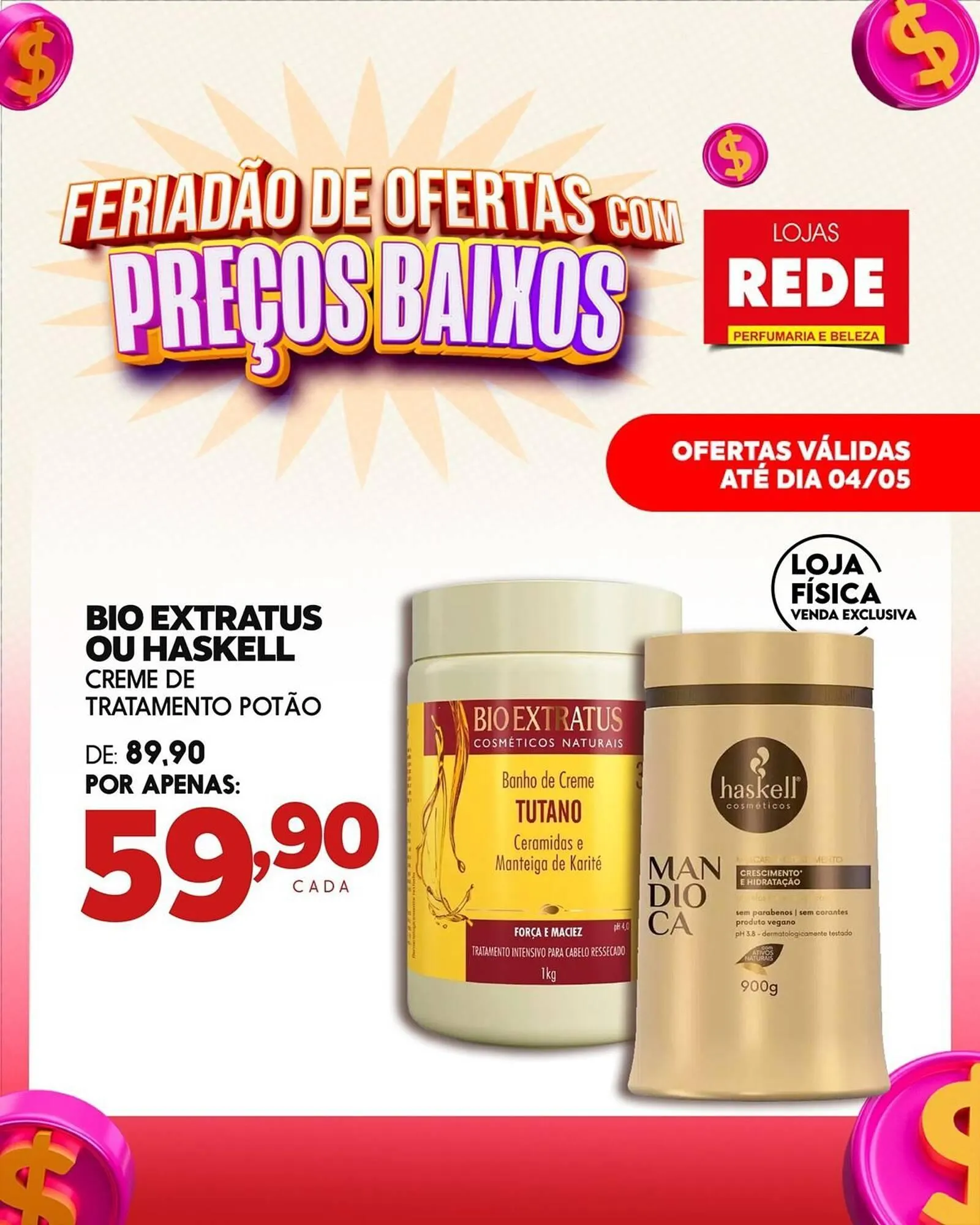 Encarte de Catálogo Lojas Rede 29 de abril até 4 de maio 2025 - Pagina 6