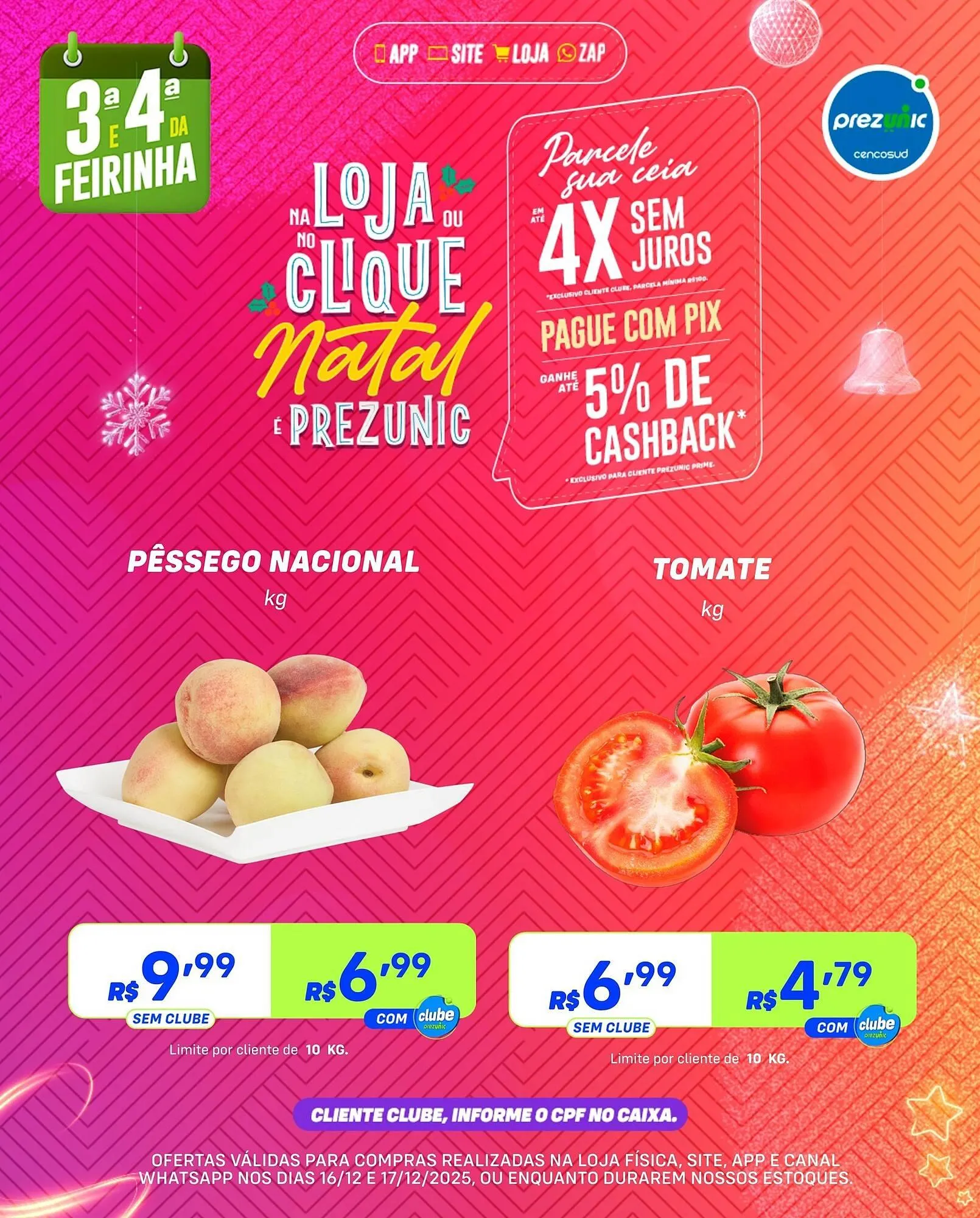 Encarte de Encarte Prezunic 16 de dezembro até 17 de dezembro 2025 - Pagina 2