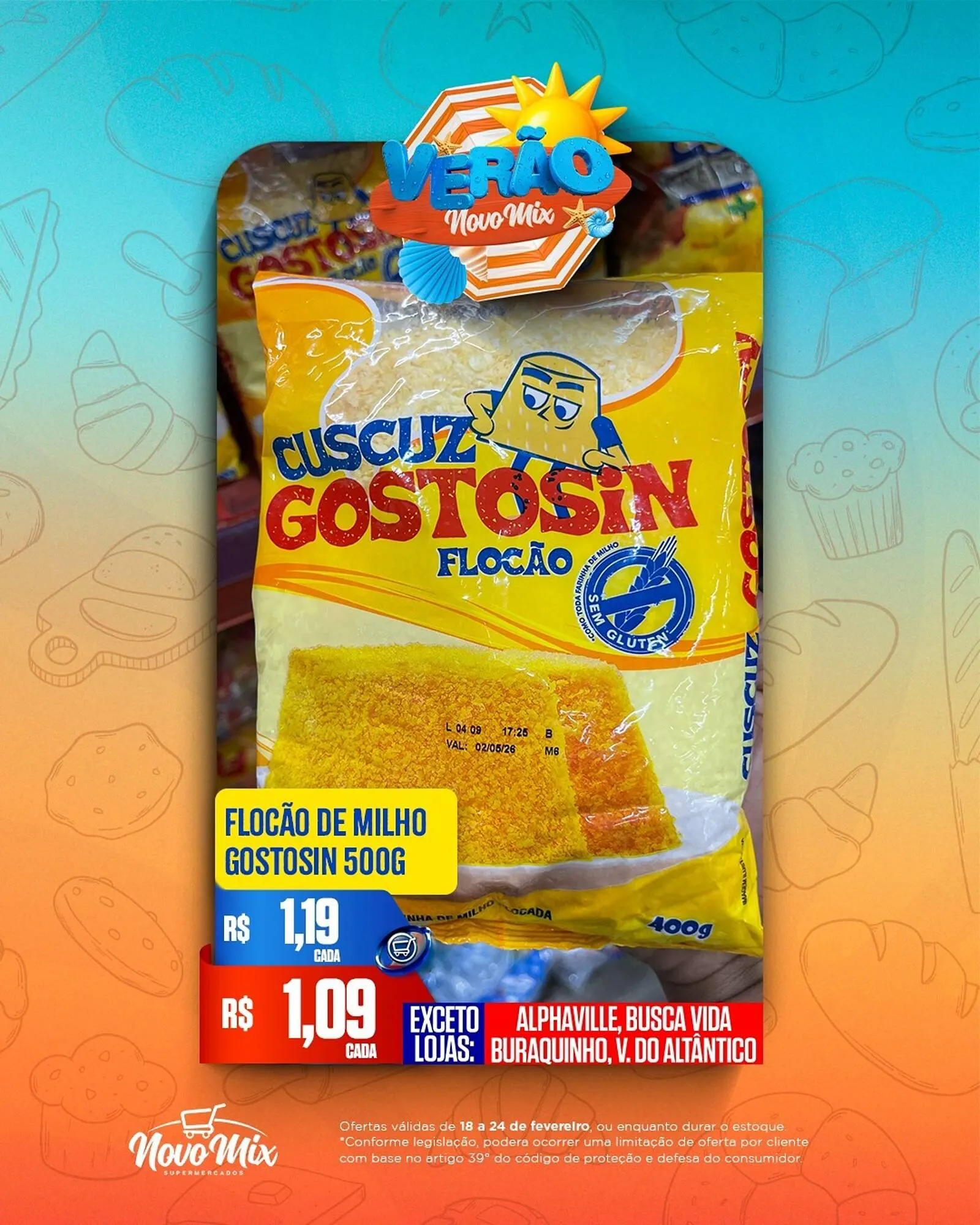 Encarte de Encarte Novo Mix 18 de fevereiro até 24 de fevereiro 2026 - Pagina 3