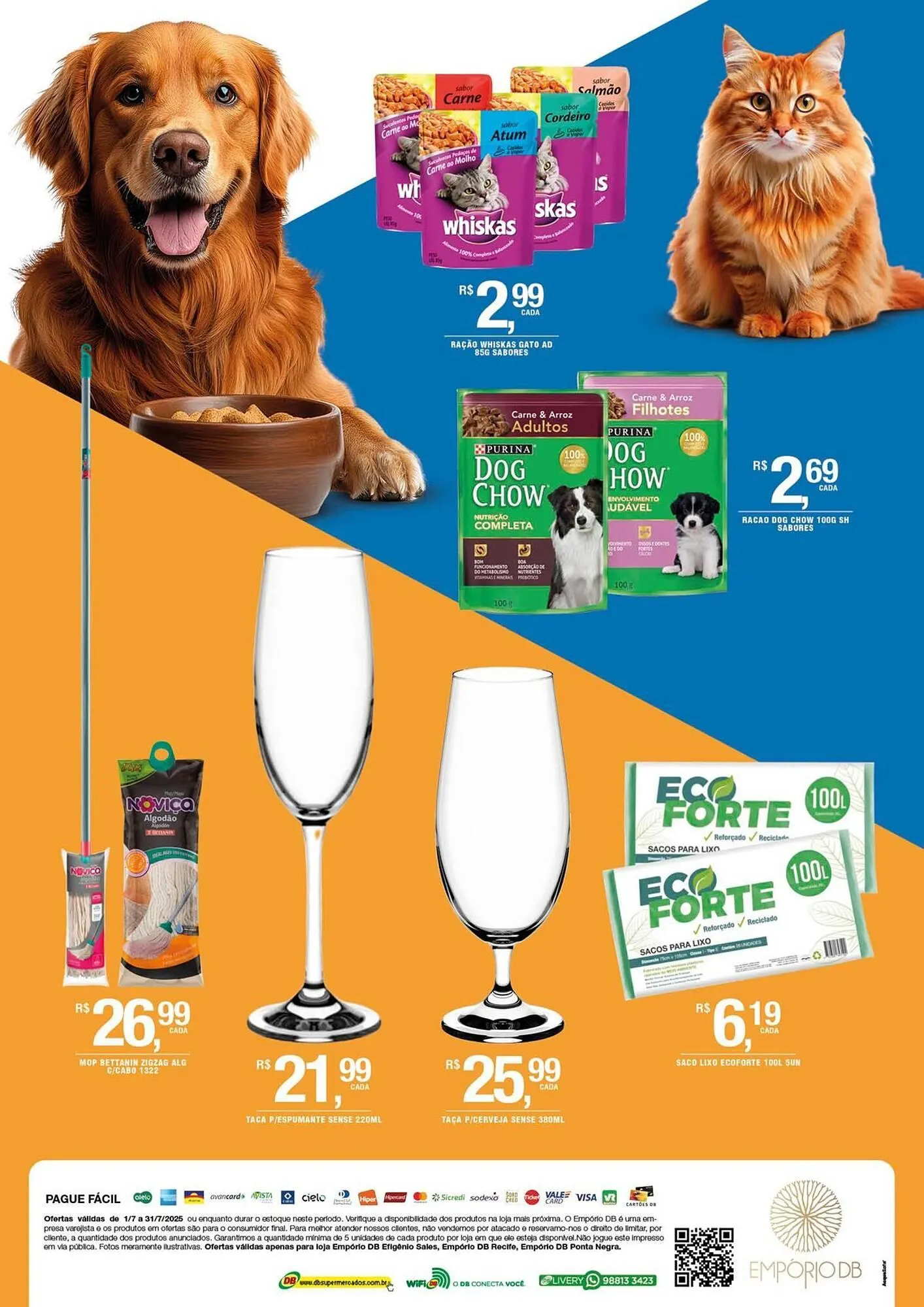 Encarte de Catálogo DB Supermercados 7 de julho até 31 de julho 2025 - Pagina 5