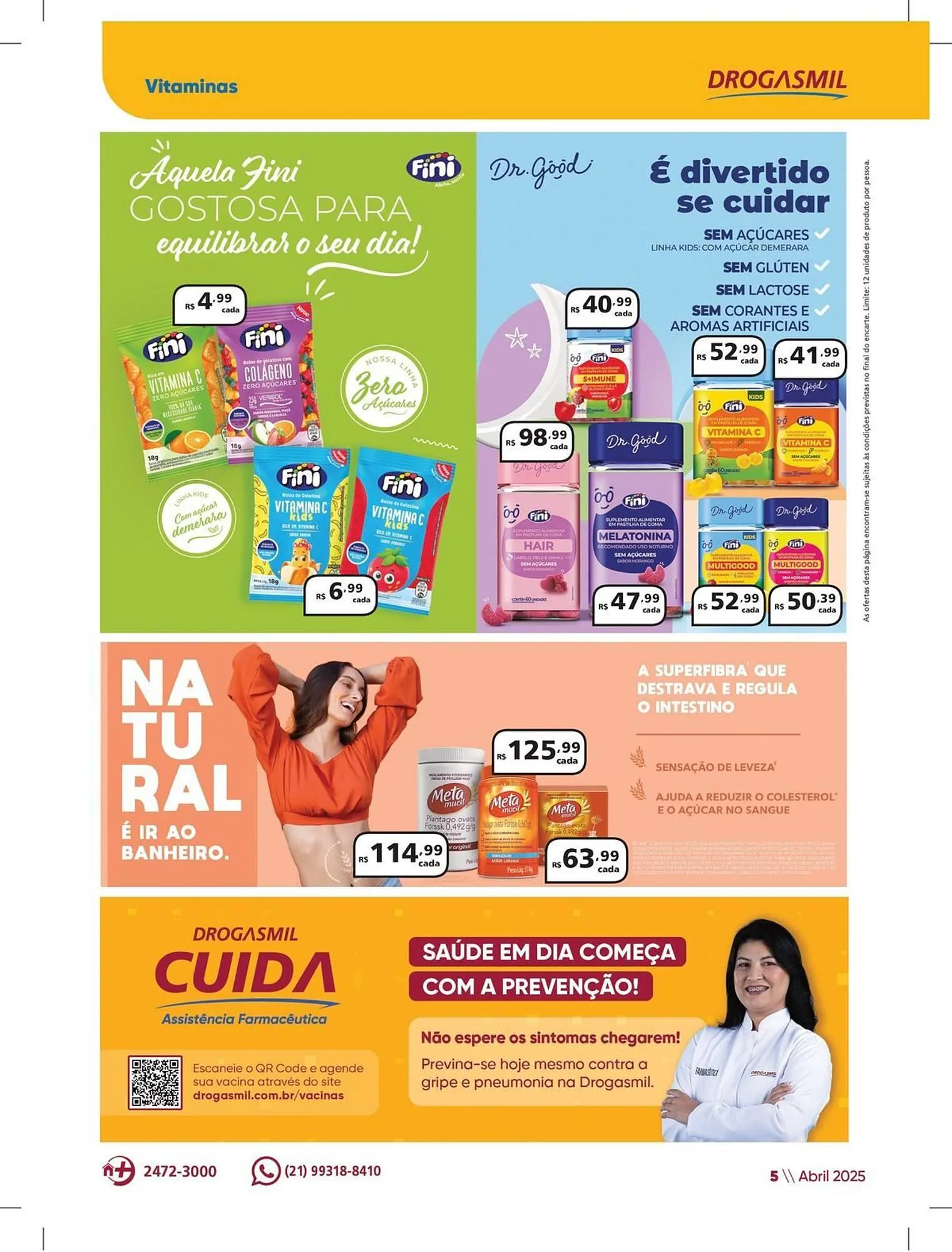 Encarte de Catálogo Drogasmil 9 de abril até 1 de maio 2025 - Pagina 5