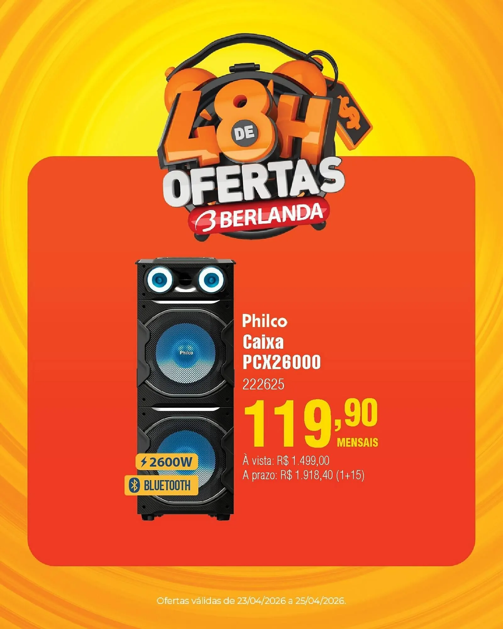 Encarte de Catálogo Berlanda 23 de abril até 25 de abril 2026 - Pagina 4