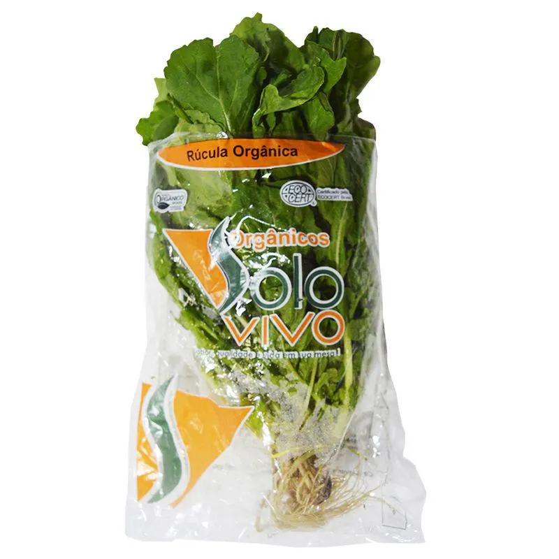 Rucula Organica Solo Vivo Unidade