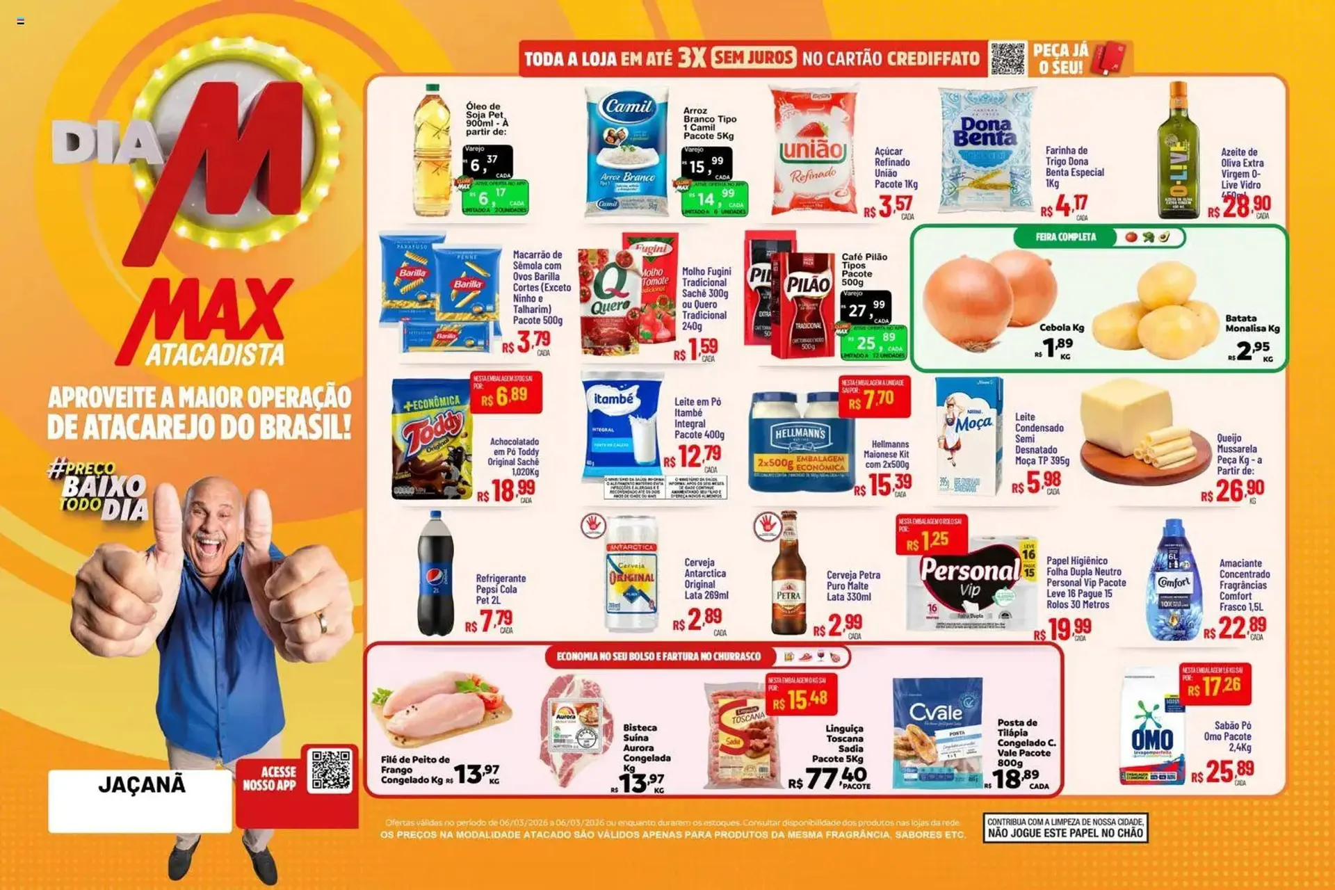 Encarte de Encarte Max Atacadista 6 de março até 6 de março 2026 - Pagina 1