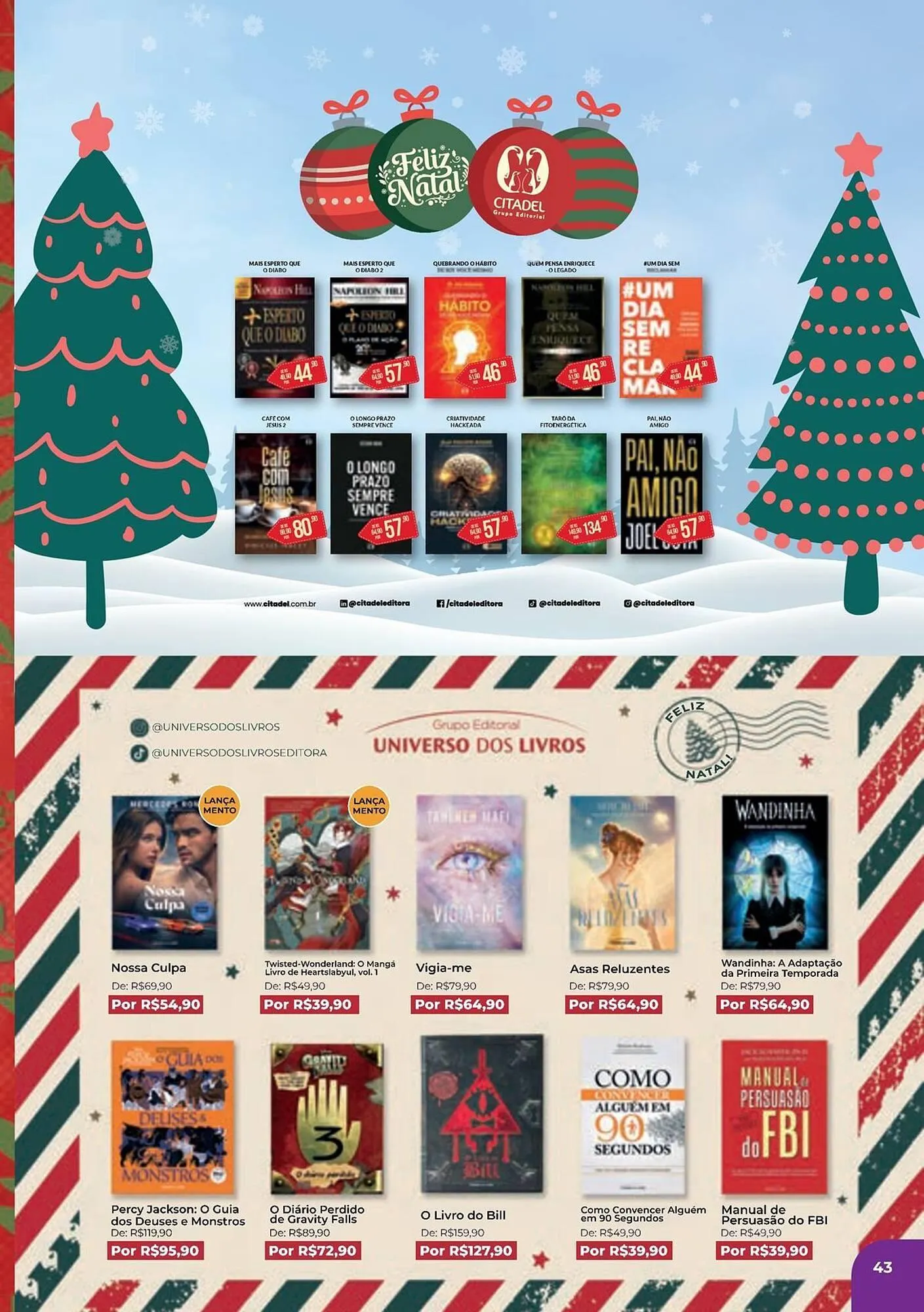 Encarte de Catálogo Livraria Leitura 3 de novembro até 28 de dezembro 2025 - Pagina 43