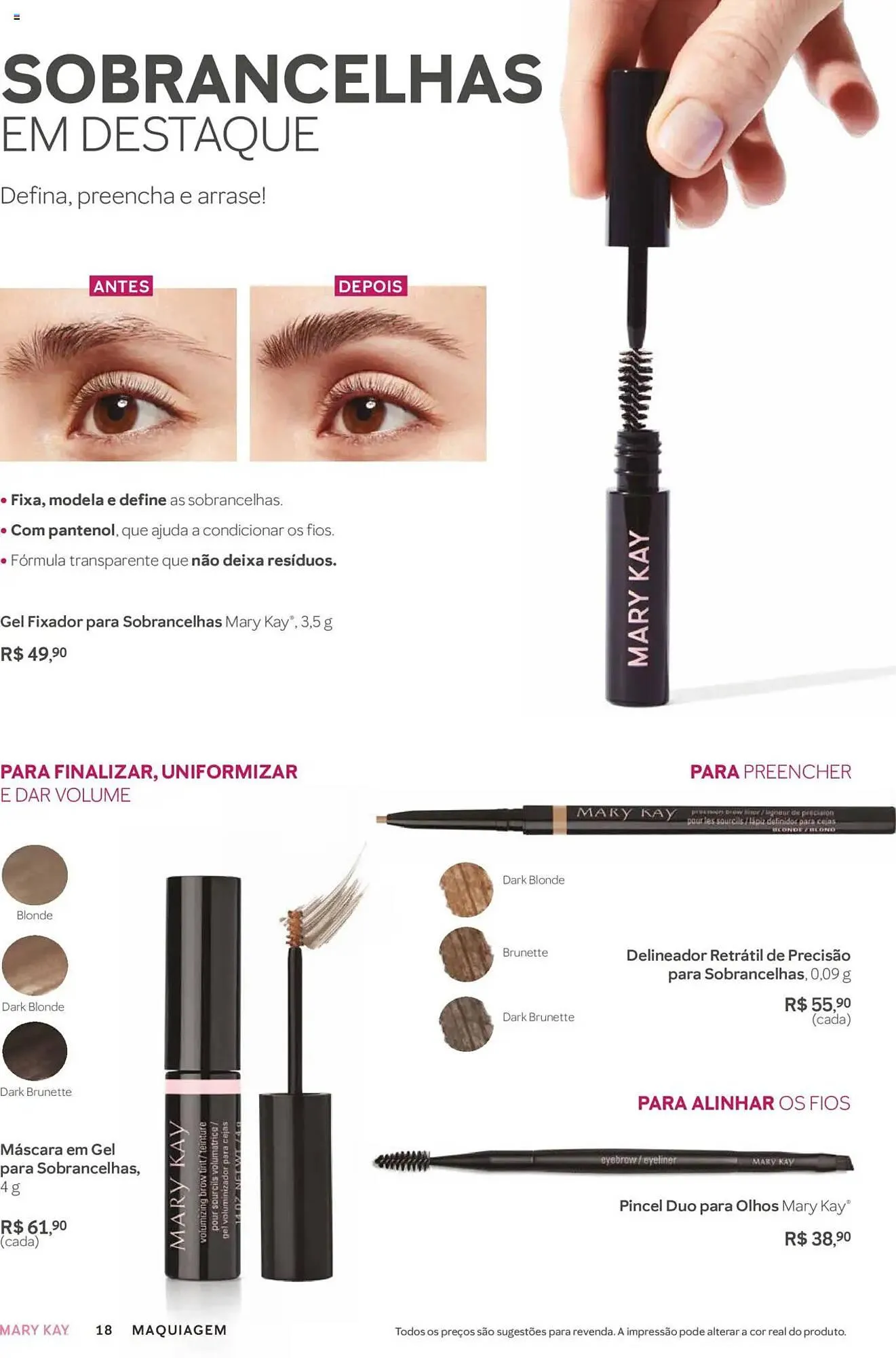 Encarte de Revista Mary Kay 1 de outubro até 1 de novembro 2025 - Pagina 18
