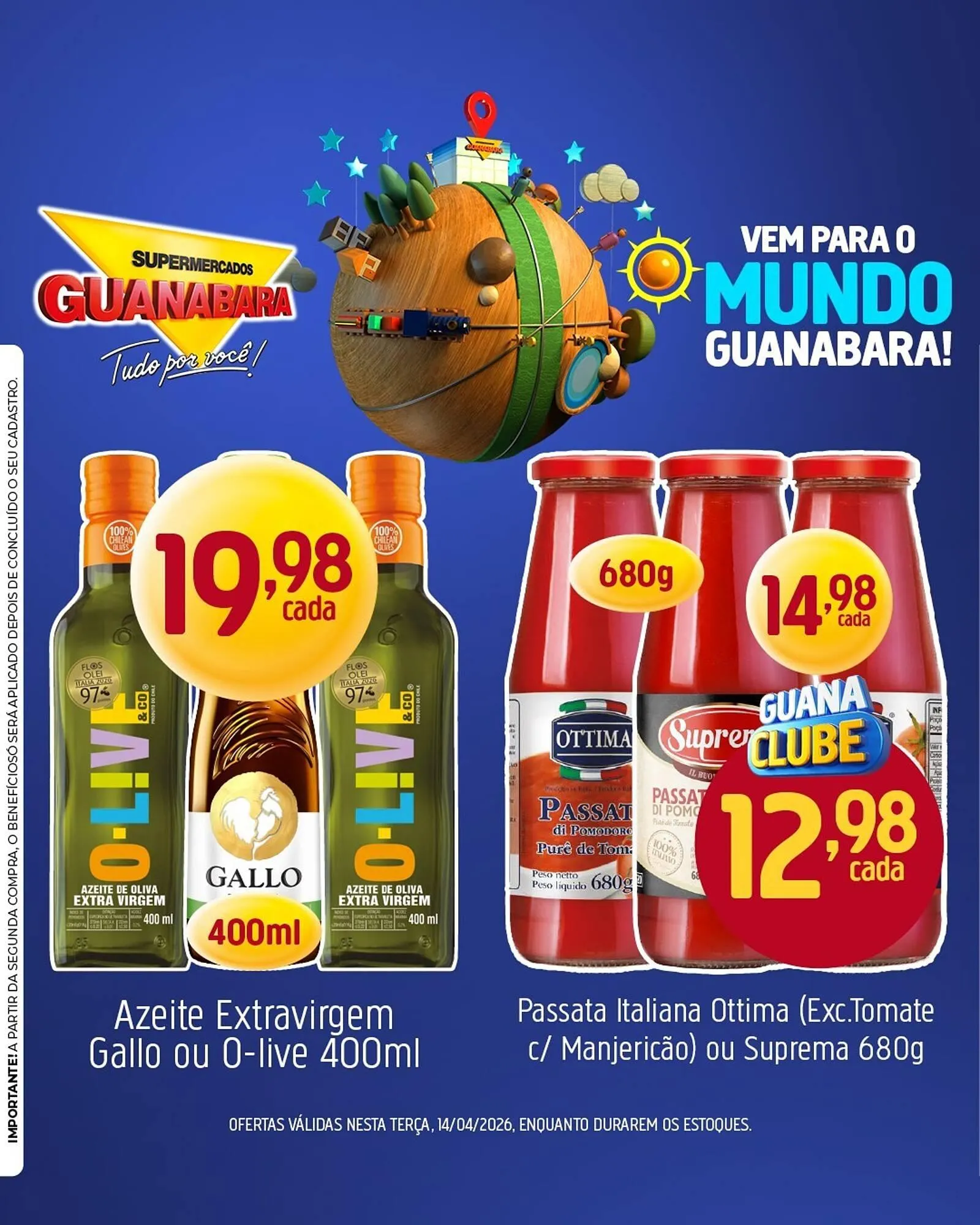 Encarte de Encarte Supermercados Guanabara 14 de abril até 14 de abril 2026 - Pagina 2