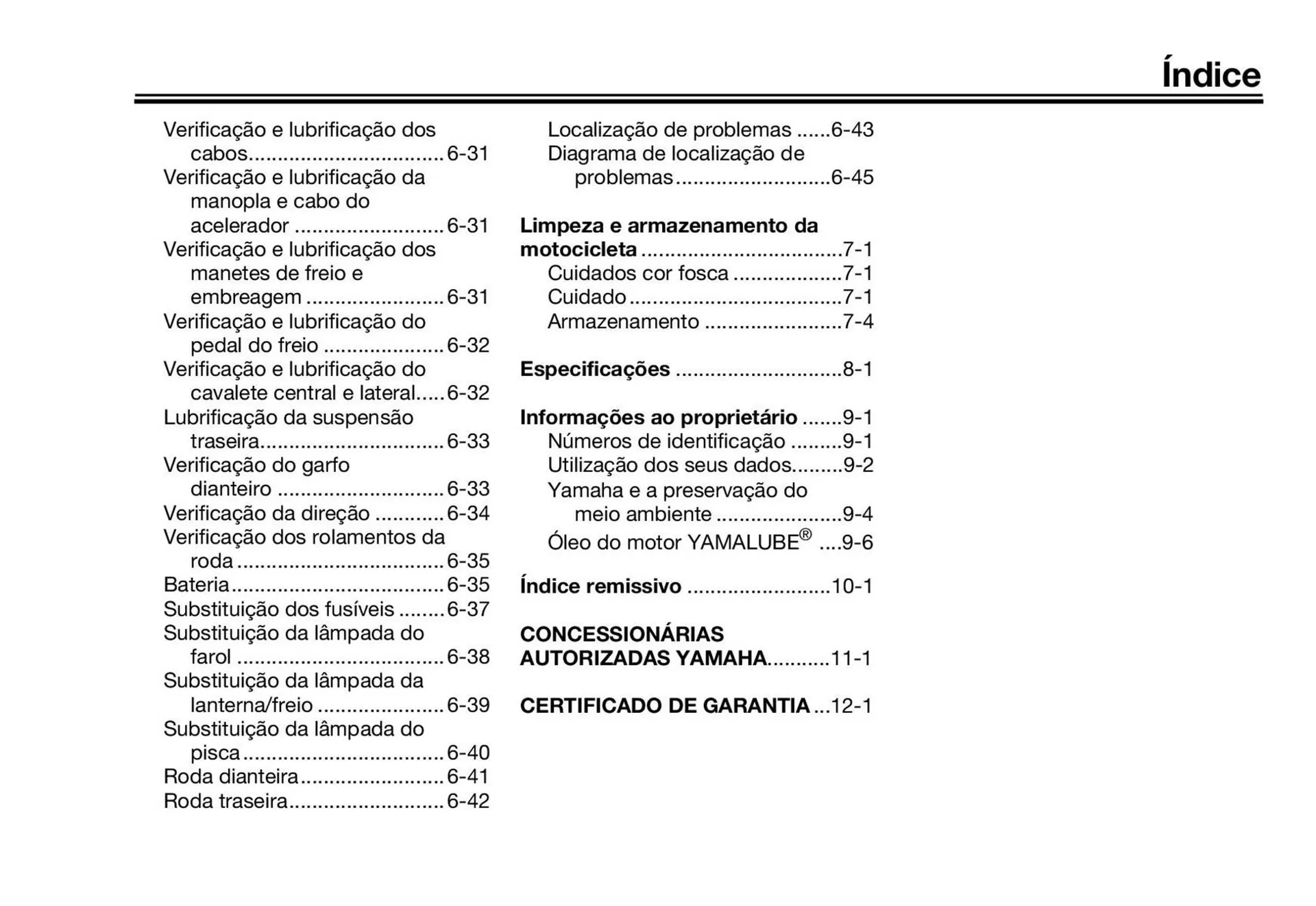 Encarte de Catálogo Yamaha 12 de junho até 31 de dezembro 2025 - Pagina 7