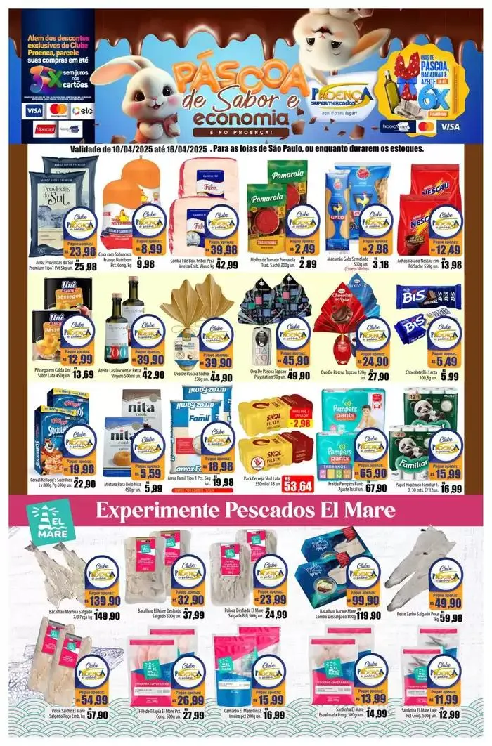 Encarte de Melhores ofertas para todos os clientes 10 de abril até 16 de abril 2025 - Pagina 1