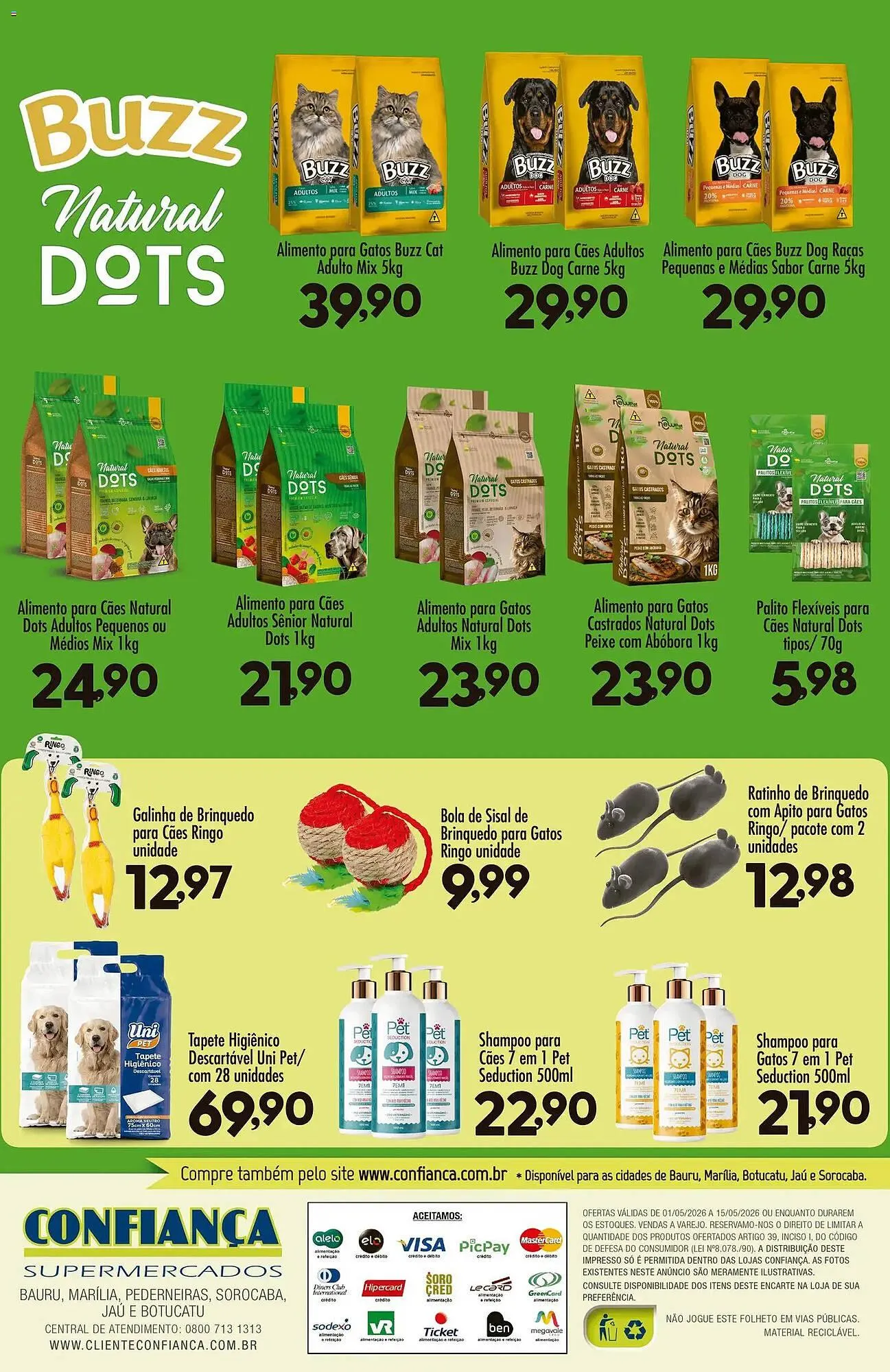 Encarte de Catálogo Confiança Supermercados 1 de maio até 15 de maio 2026 - Pagina 2