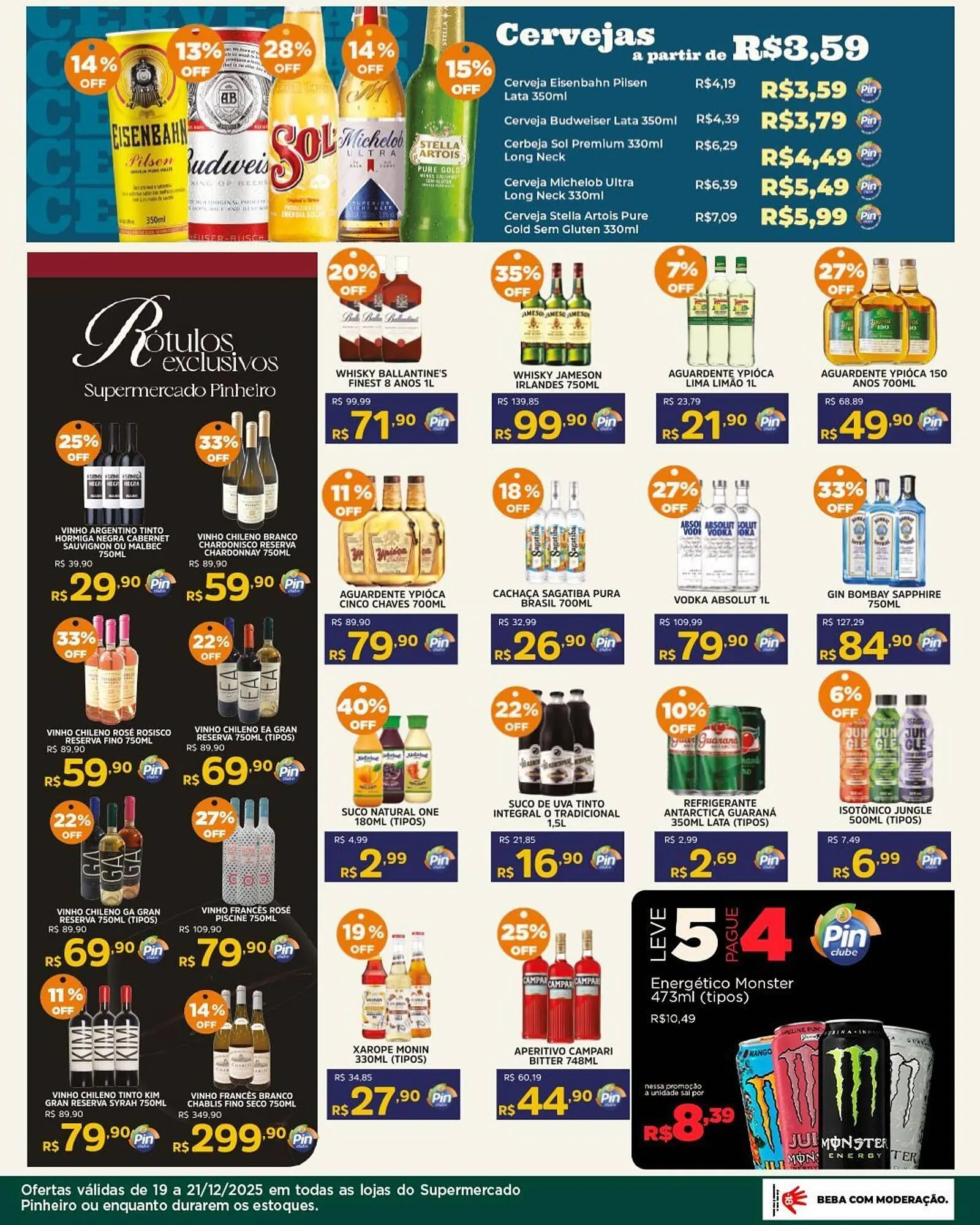 Encarte de Encarte Pinheiro Supermercado 19 de dezembro até 21 de dezembro 2025 - Pagina 3