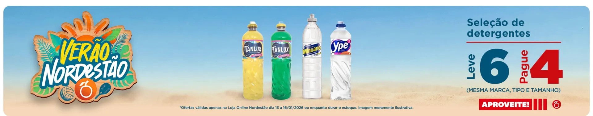 Encarte de Encarte Nordestão 13 de janeiro até 16 de janeiro 2026 - Pagina 1