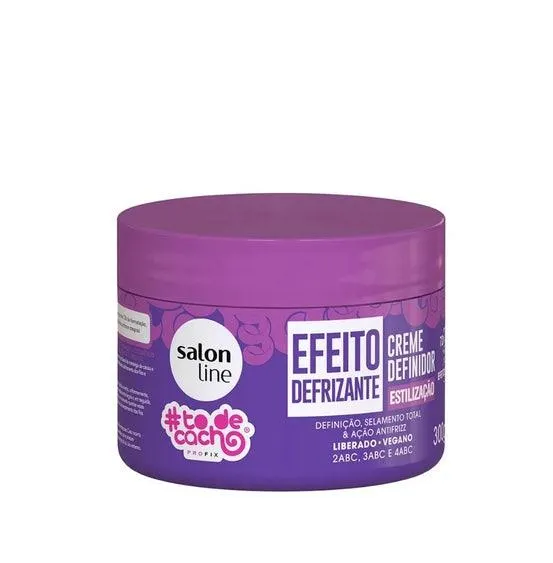 Creme Definidor Salon Line #Todecacho Efeito Defrizante 300gr