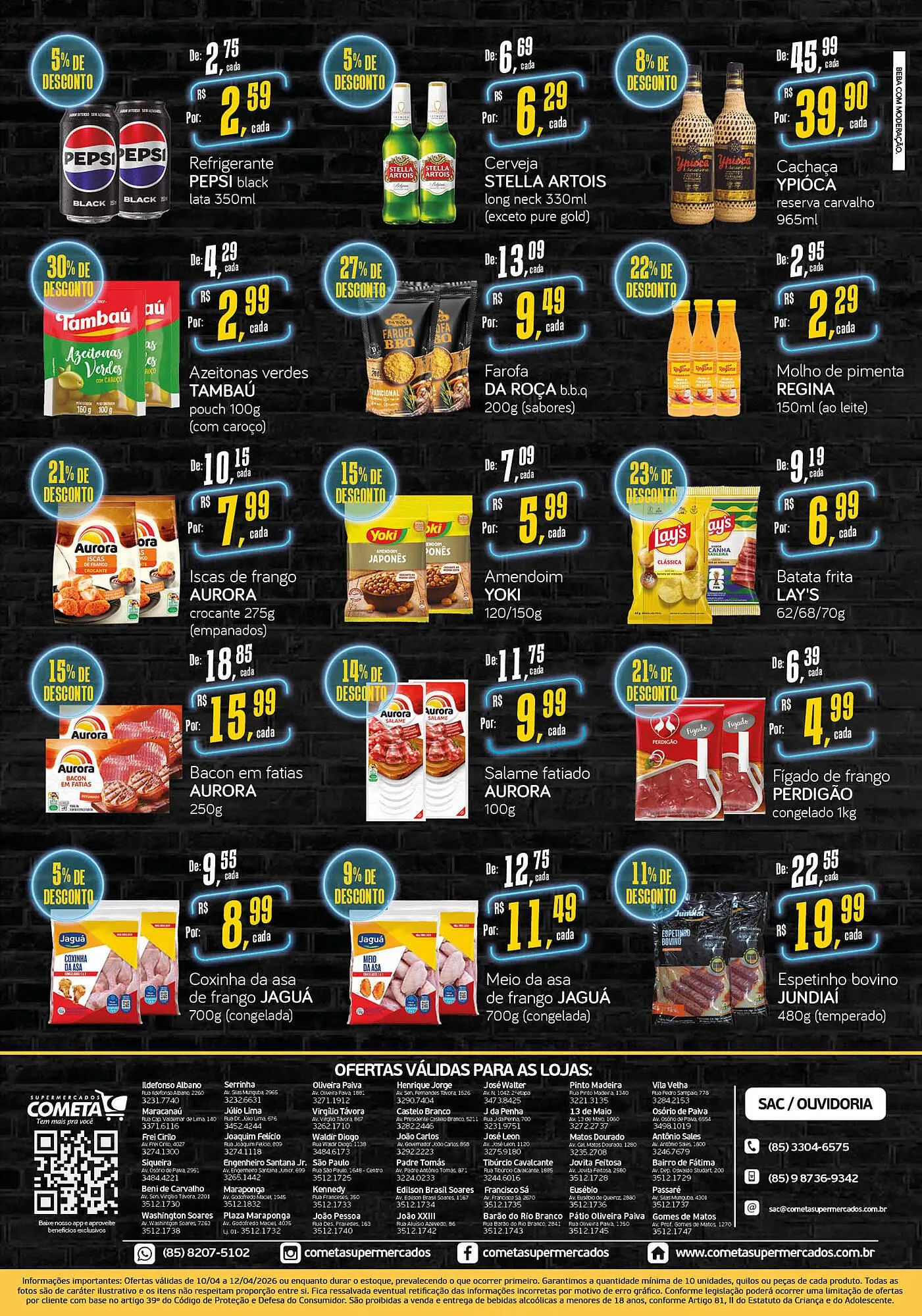 Encarte de Encarte Cometa Supermercados 10 de abril até 12 de abril 2026 - Pagina 2