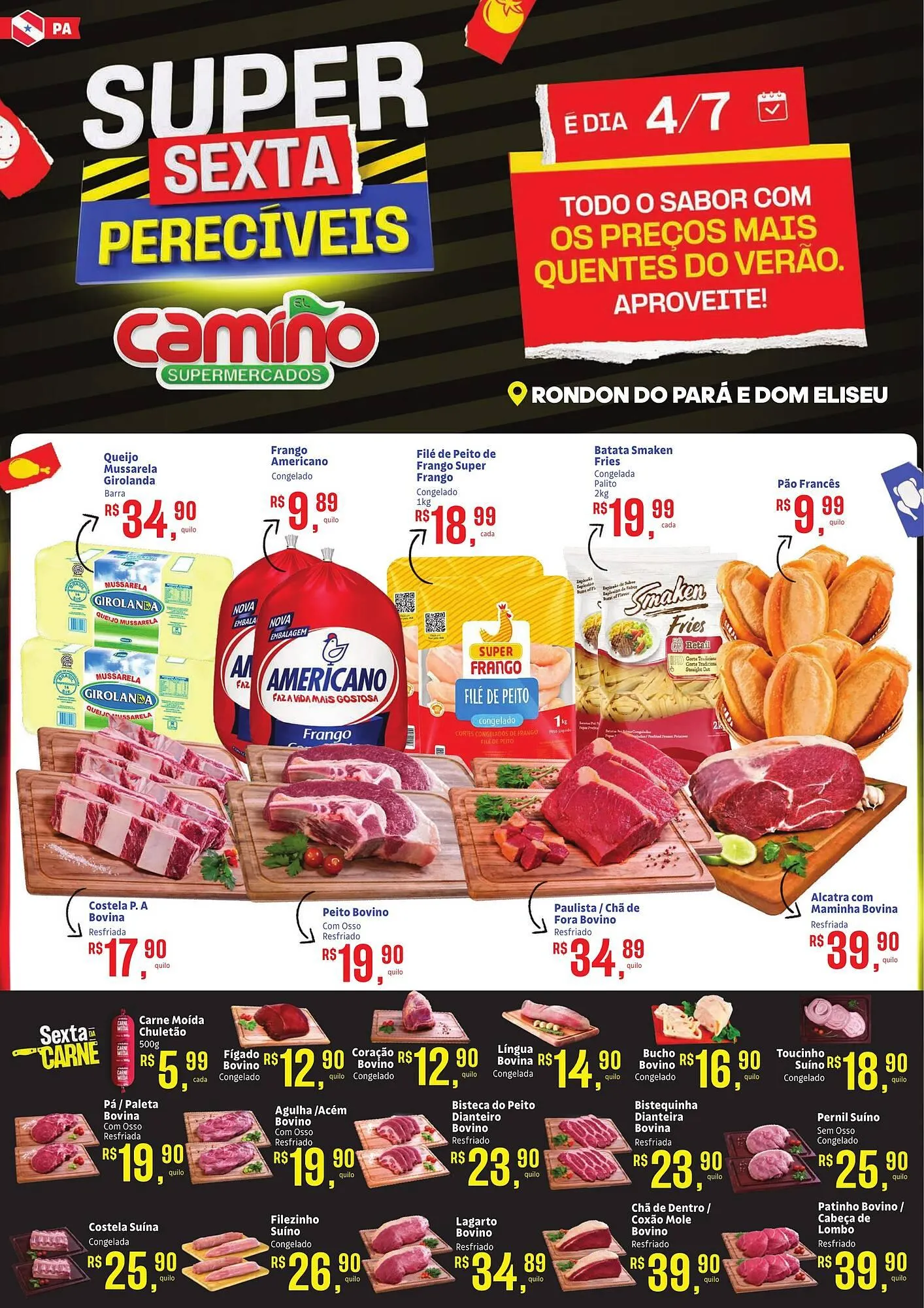 Encarte de Catálogo Camiño supermercados 3 de julho até 4 de julho 2025 - Pagina 1