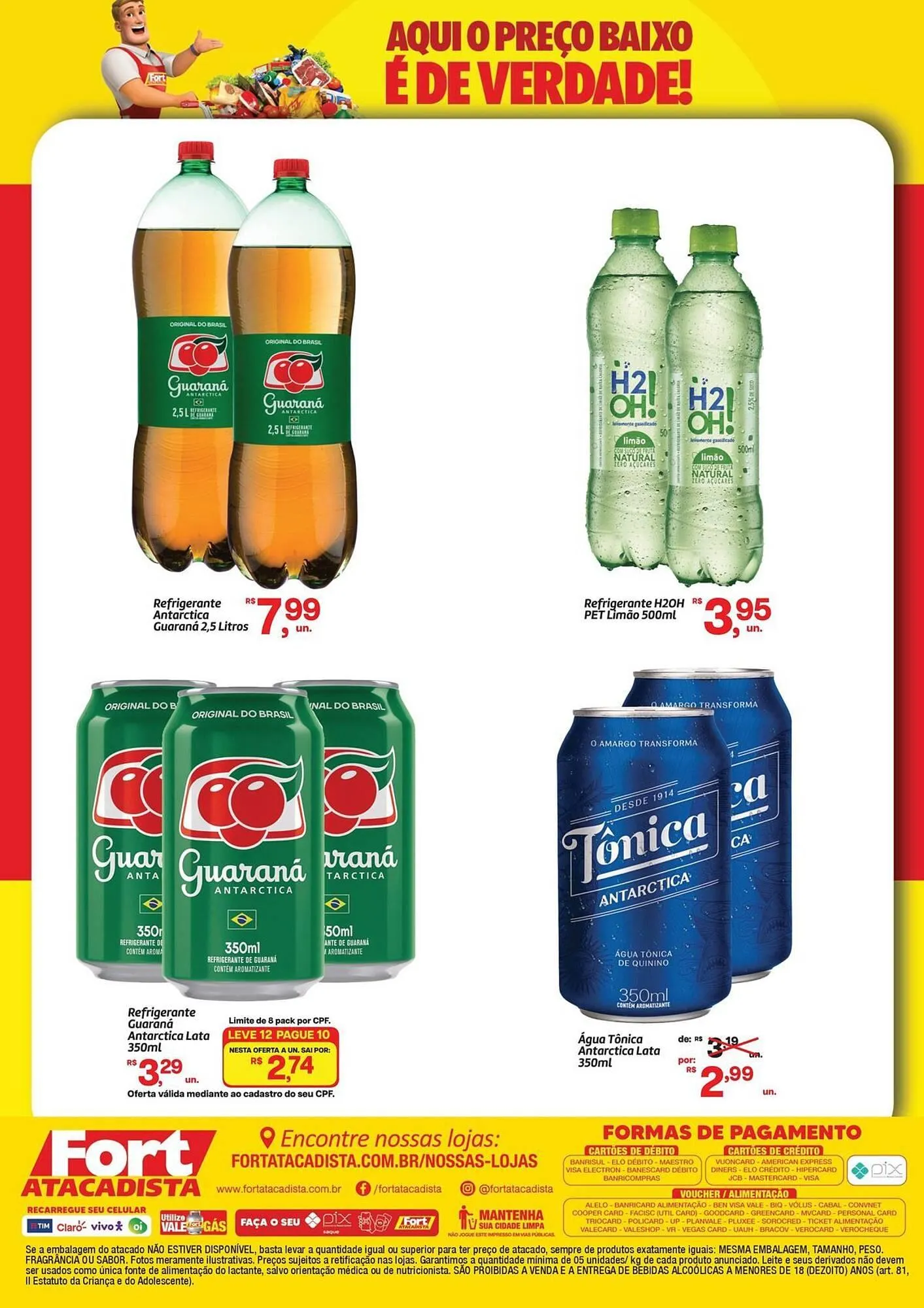 Encarte de Tabloide Fort Atacadista 19 de março até 22 de março 2026 - Pagina 2