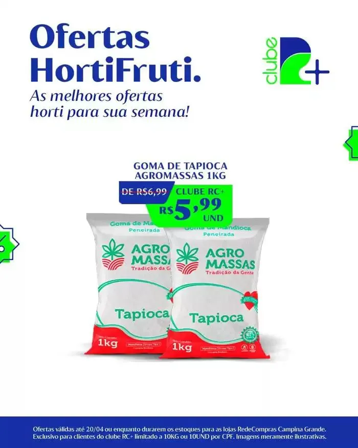 Encarte de Encarte Rede Compras 17 de abril até 22 de abril 2025 - Pagina 4