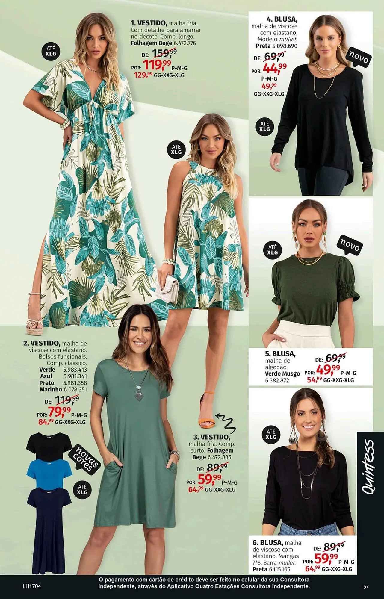 Encarte de Catálogo Quatro Estações 10 de março até 16 de março 2025 - Pagina 58