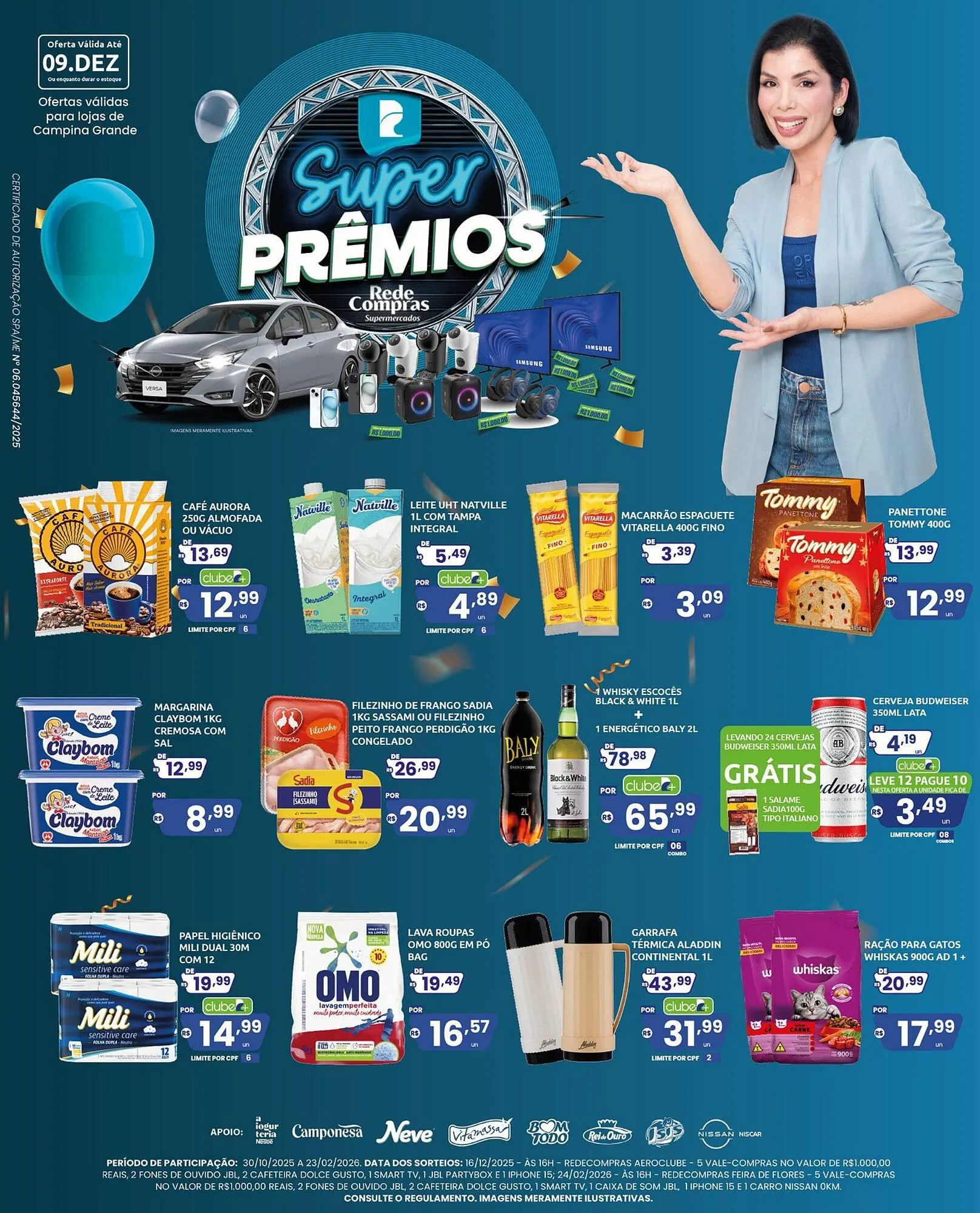 Encarte de Encarte Rede Compras 8 de dezembro até 9 de dezembro 2025 - Pagina 1