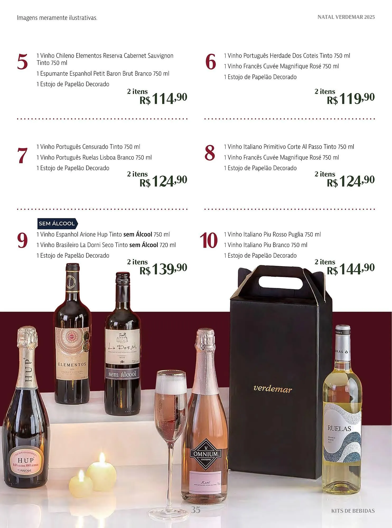 Encarte de Catálogo Verdemar Supermercado 1 de dezembro até 25 de dezembro 2025 - Pagina 35