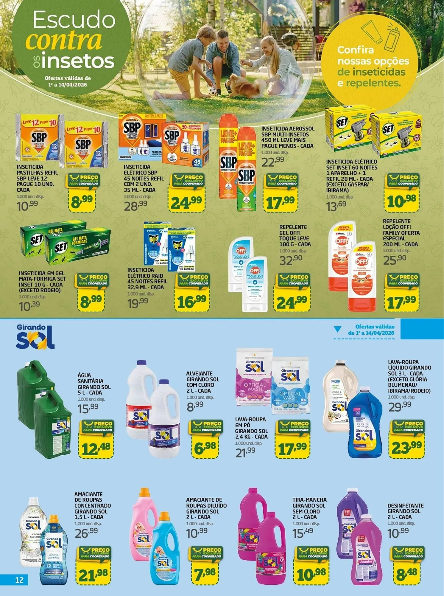 Encarte de Tabloide Cooper 1 de abril até 14 de abril 2026 - Pagina 12