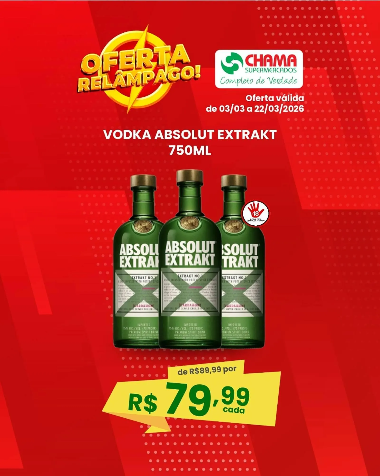 Encarte de Catálogo Chama Supermercados 4 de março até 11 de março 2026 - Pagina 3