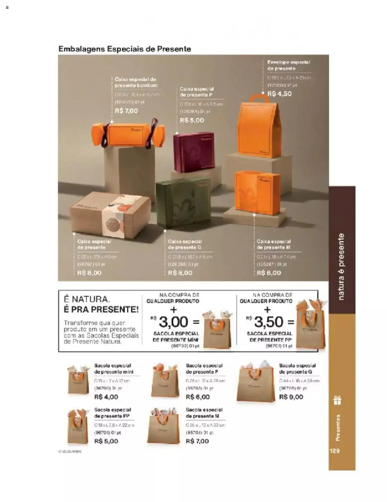 Encarte de Natura - Ciclo 02/2024 1 de fevereiro até 3 de fevereiro 2024 - Pagina 129