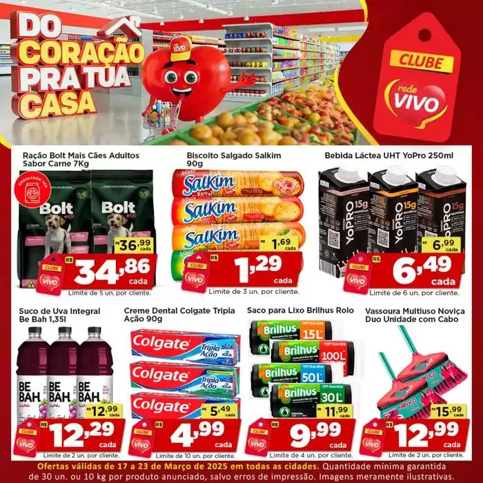 Encarte de Encarte Rede Vivo 18 de março até 20 de março 2025 - Pagina 6