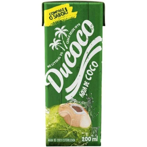Água de Coco 200ml 1 UN Ducoco