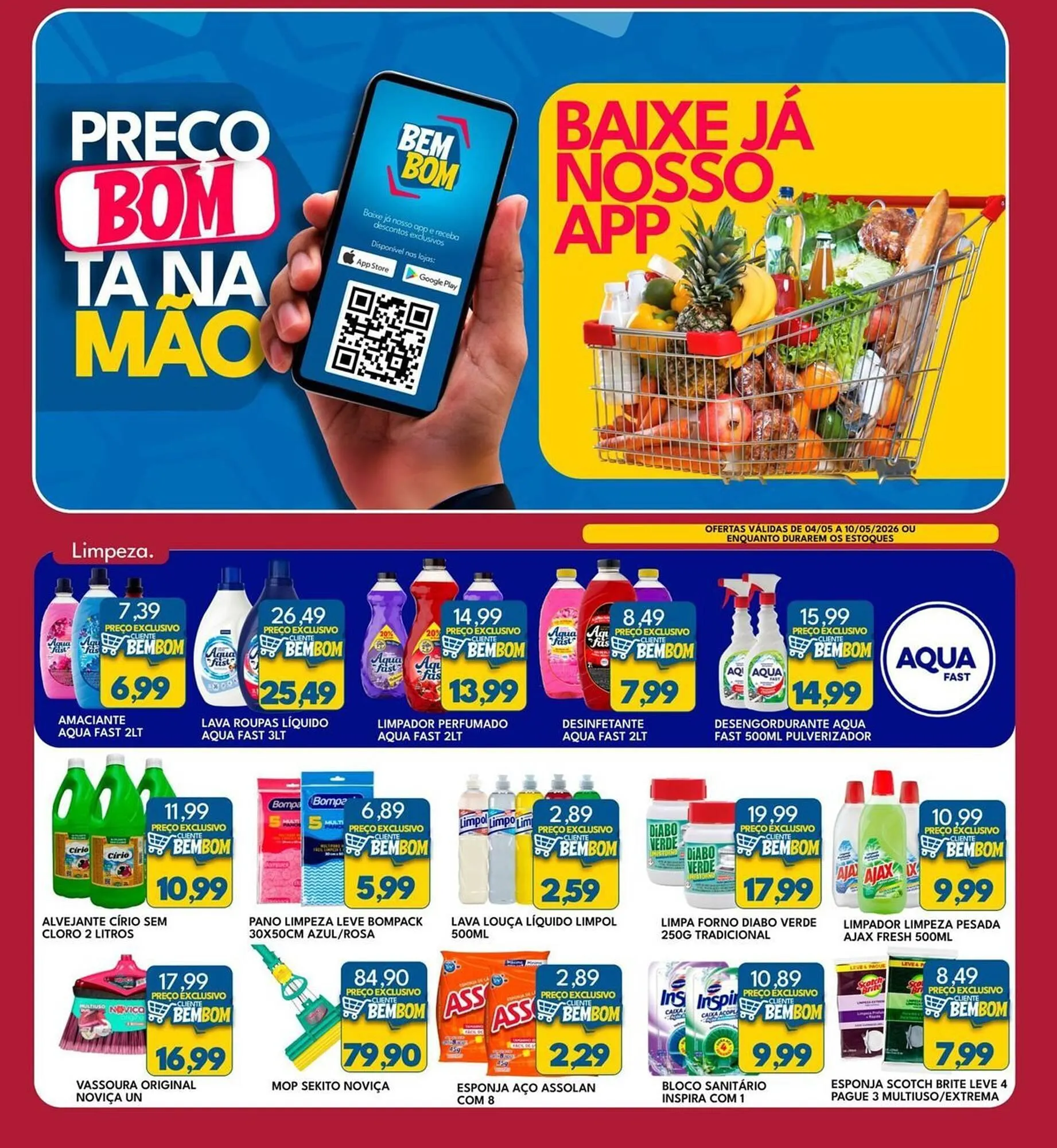 Encarte de Catálogo Rancho Bom Supermercados 4 de maio até 10 de maio 2026 - Pagina 6