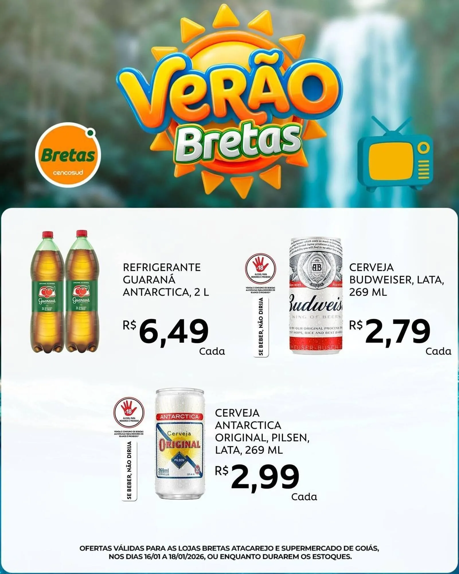 Encarte de Catálogo Supermercados Bretas 16 de janeiro até 18 de janeiro 2026 - Pagina 7